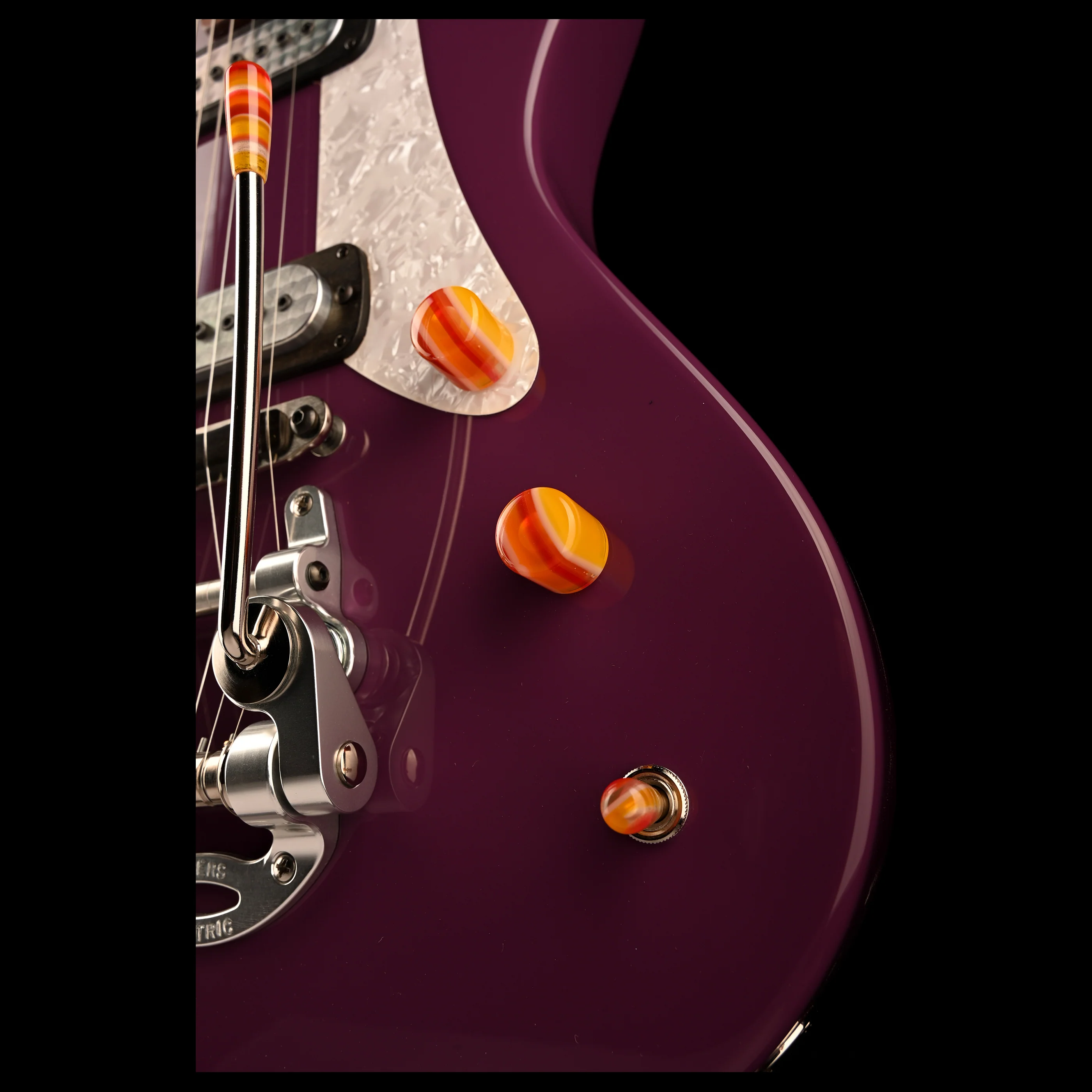Powers Electric A-Type Aubergine with Softshell Case - Image 9