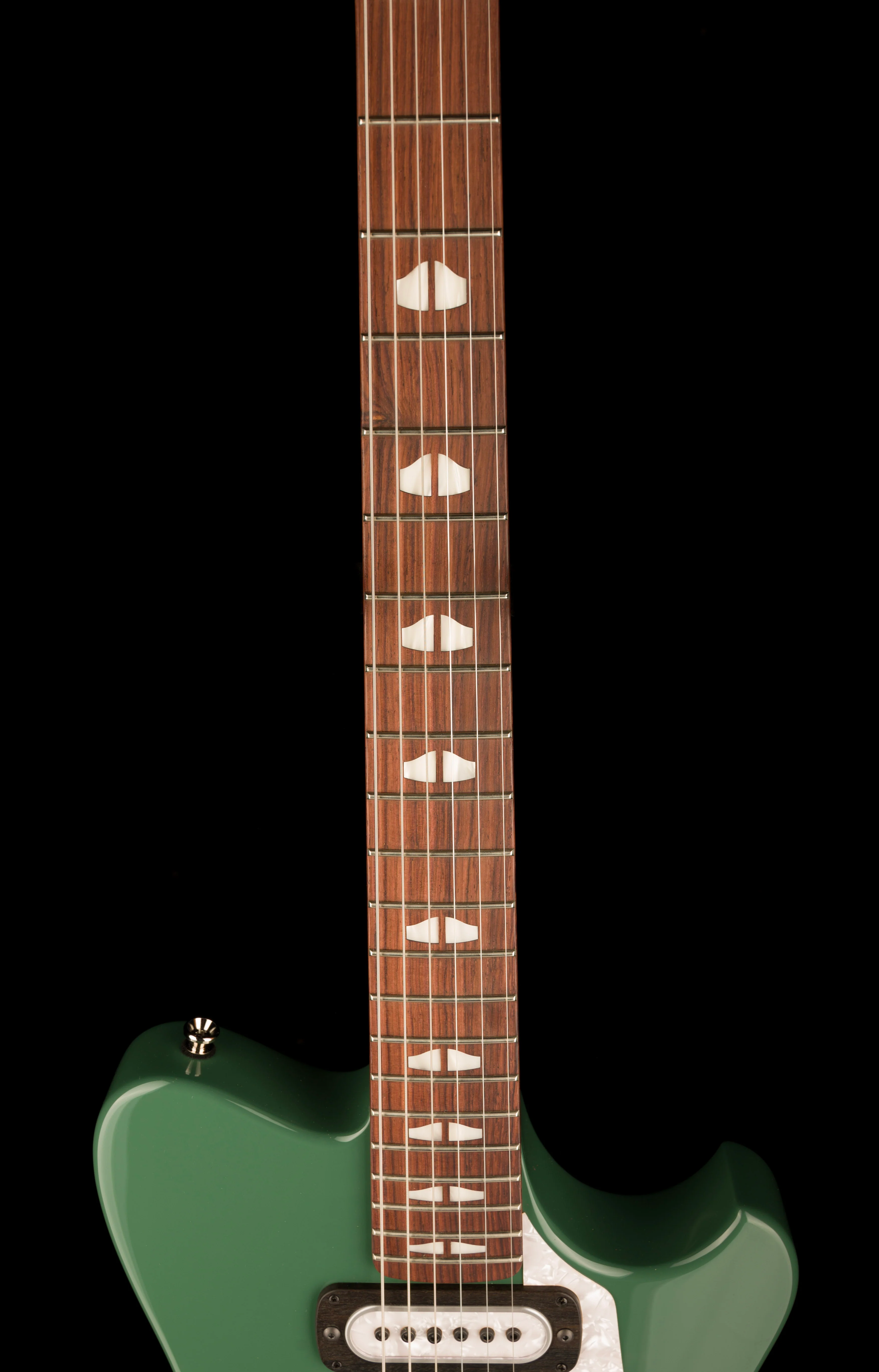 Powers Electric A-Type Auratium Green with Softshell Case - Image 11