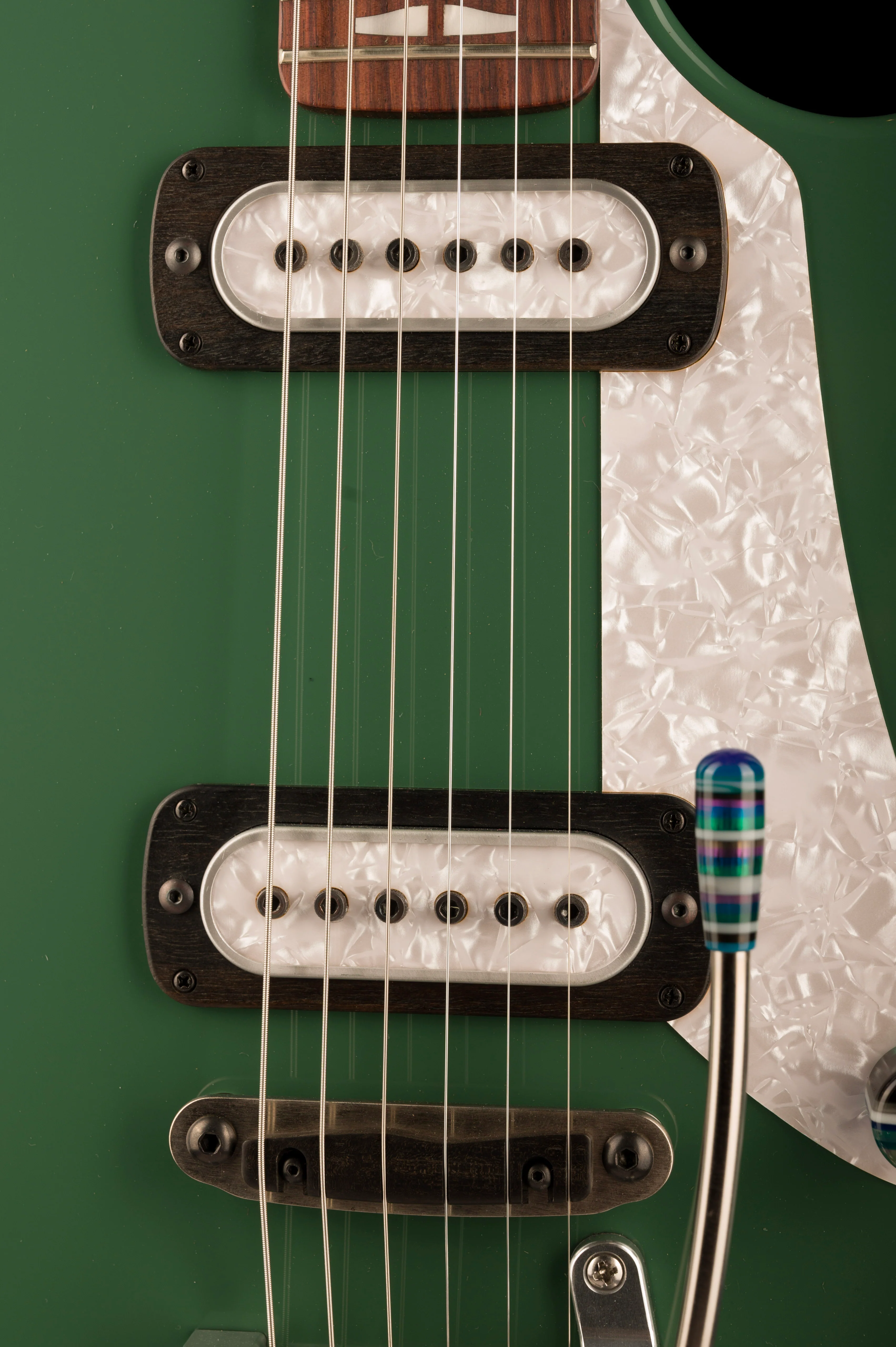 Powers Electric A-Type Auratium Green with Softshell Case - Image 7