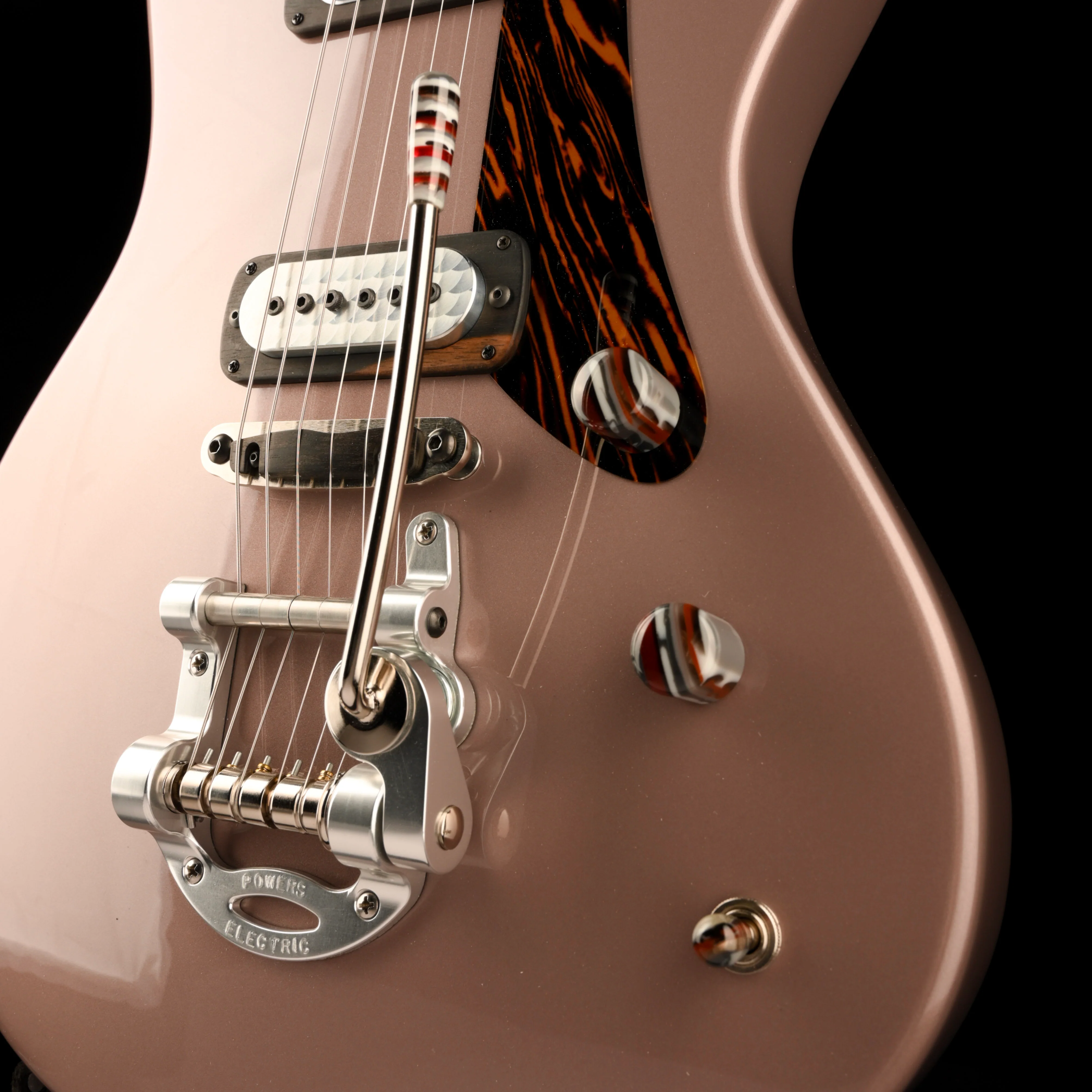 Powers Electric A-Type Frozen Berry Metallic with Softshell Case - Image 5