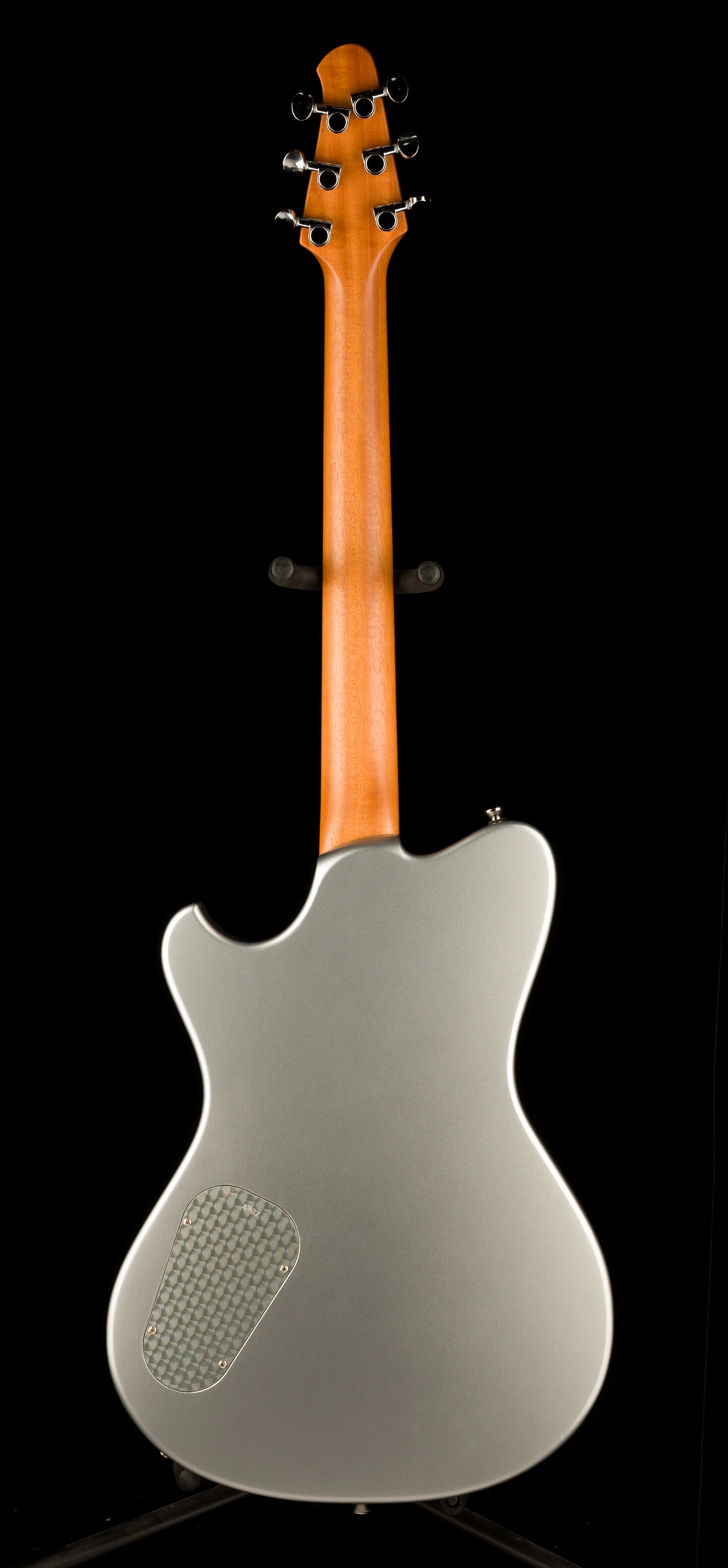Powers Electric A Type Hardtail Dolomite Silver with Softshell Case - Image 14