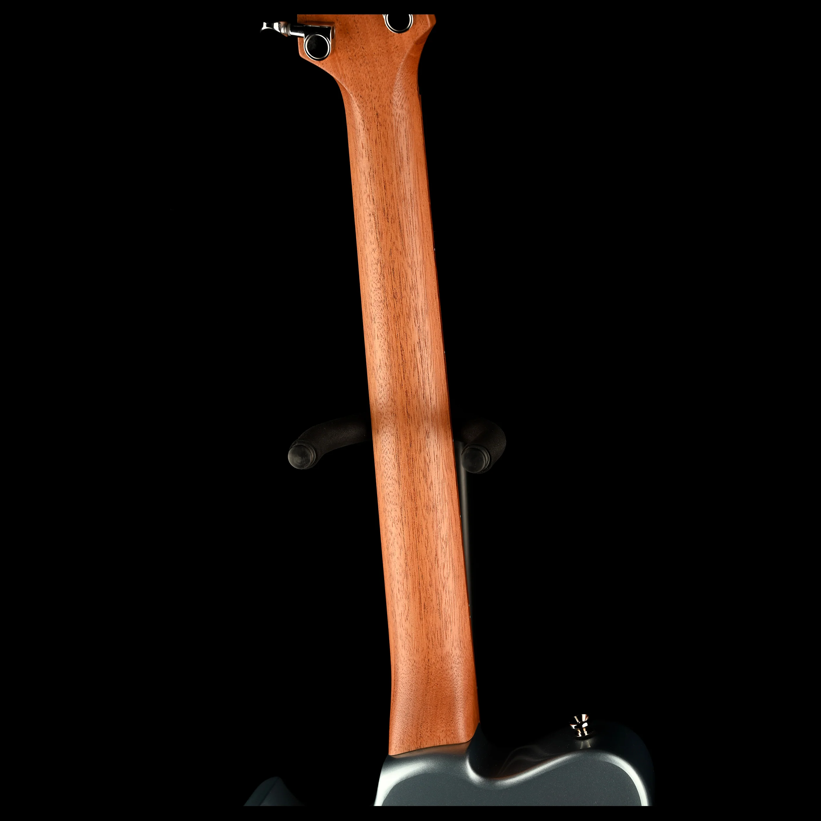 Powers Electric A-Type Hardtail Guitar Silver Blue Metallic with Soft Case - Image 16