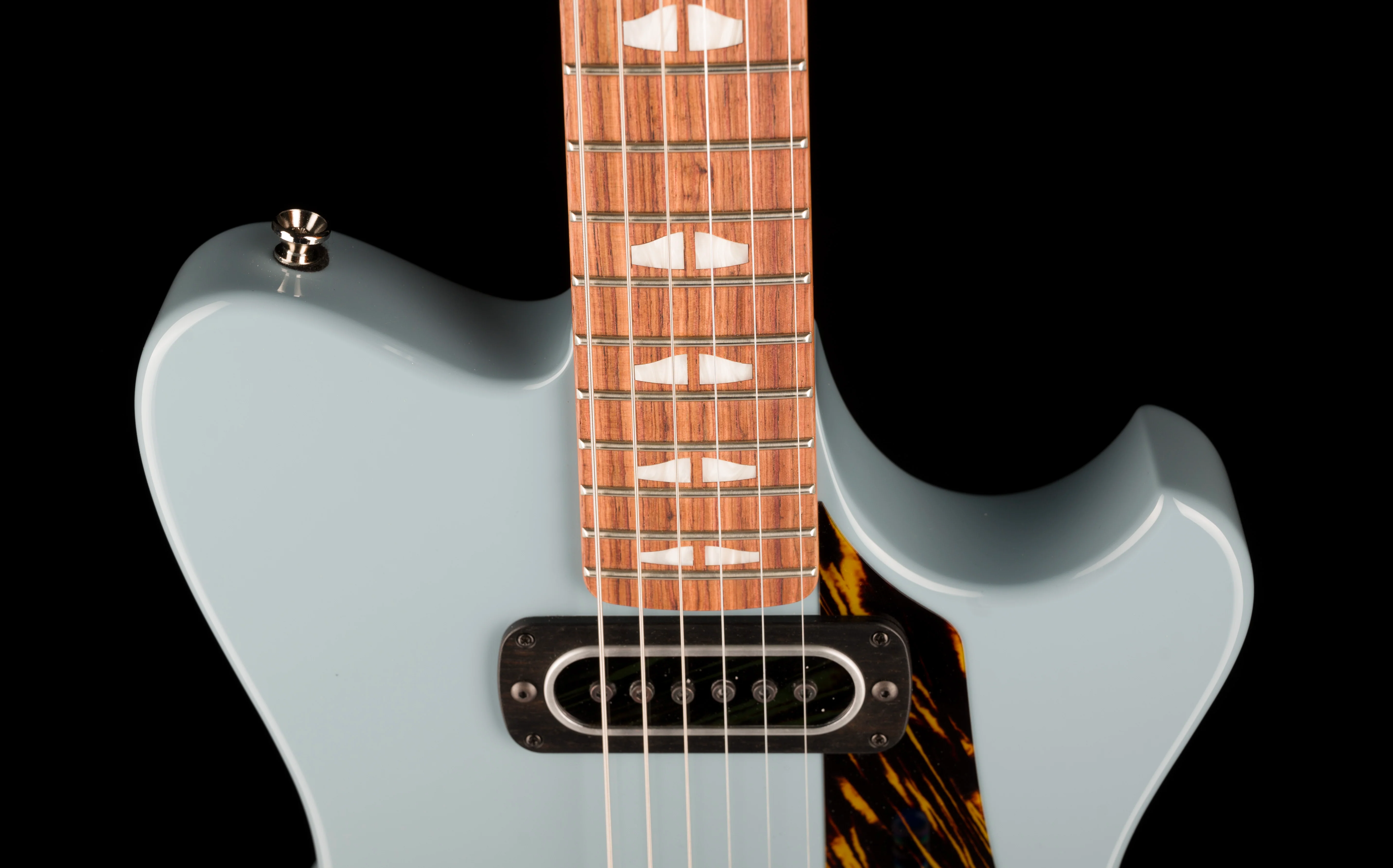Powers Electric A-Type Meissen Blue With Softshell Case - Image 3