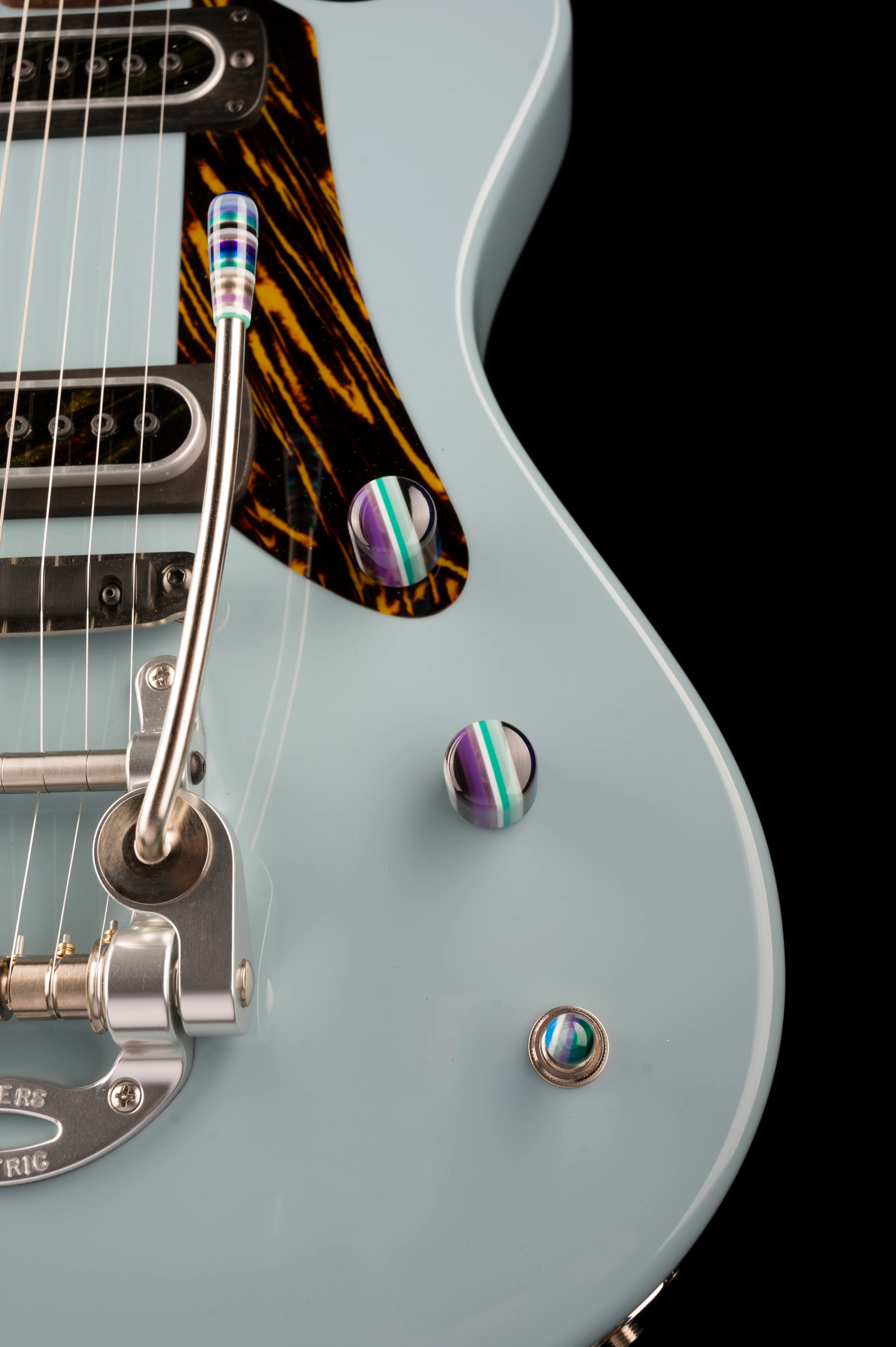 Powers Electric A-Type Meissen Blue With Softshell Case - Image 7