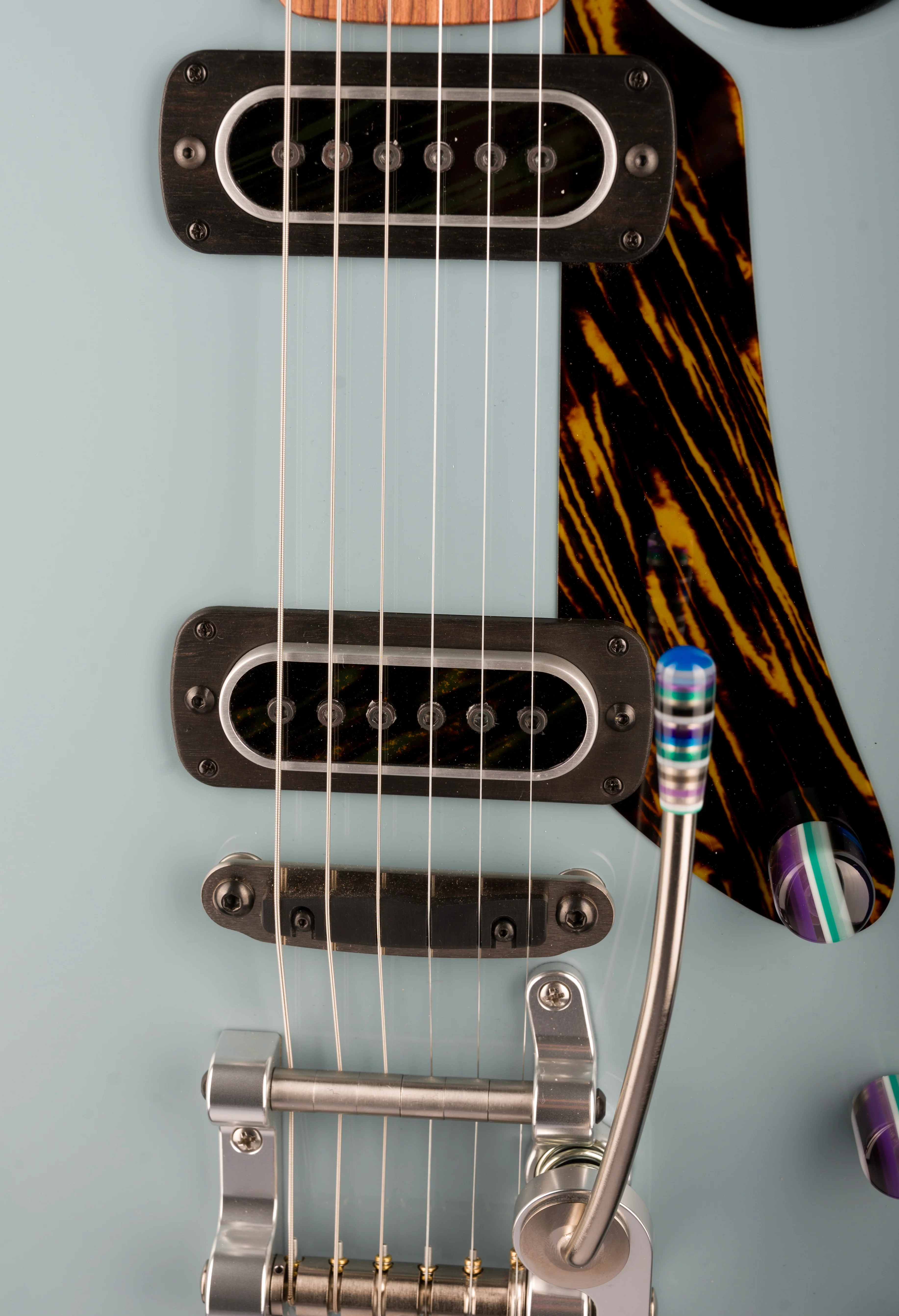 Powers Electric A-Type Meissen Blue With Softshell Case - Image 9