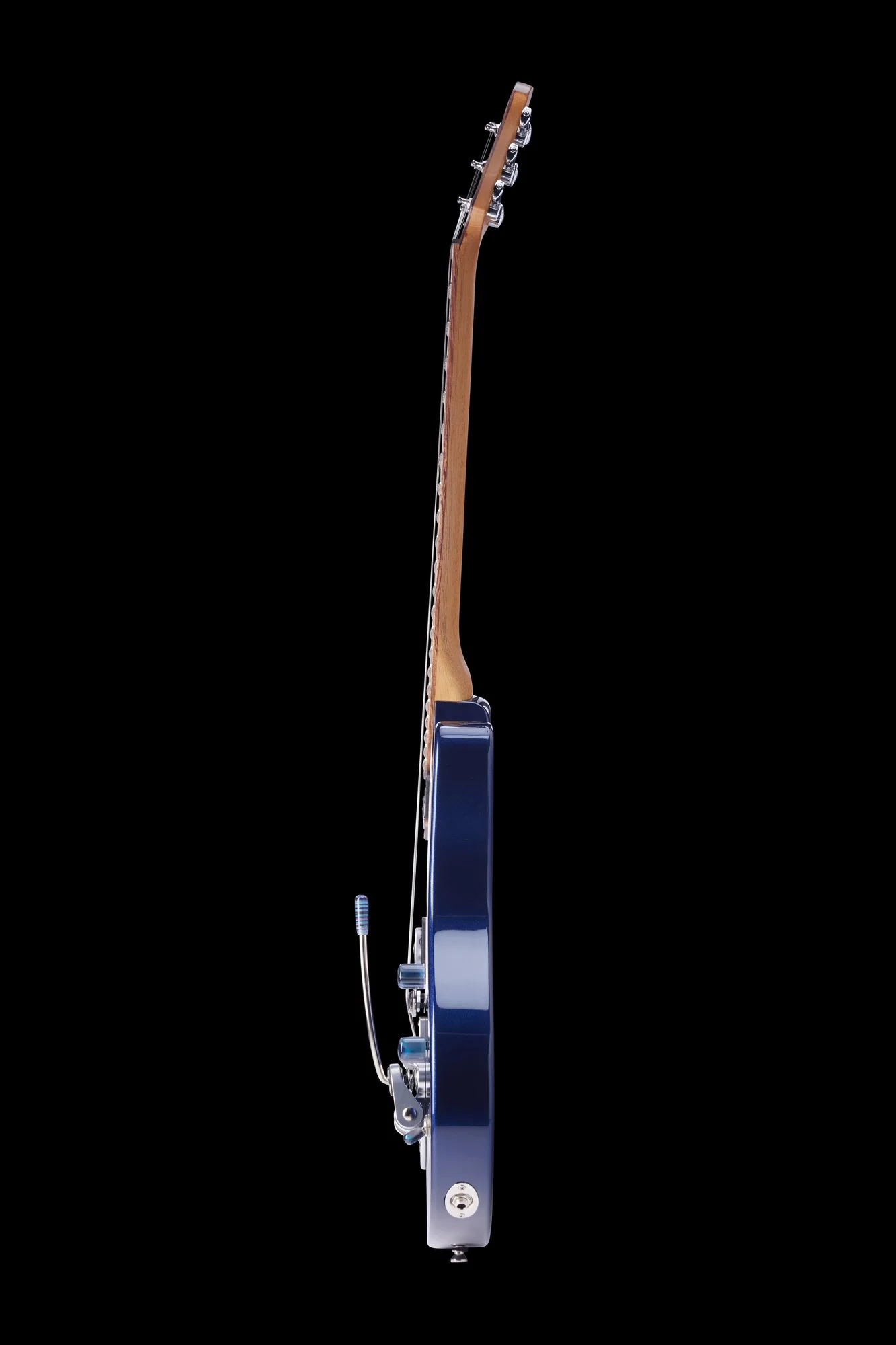 Powers Electric A-Type Midnight Blue With Softshell Case - Image 3
