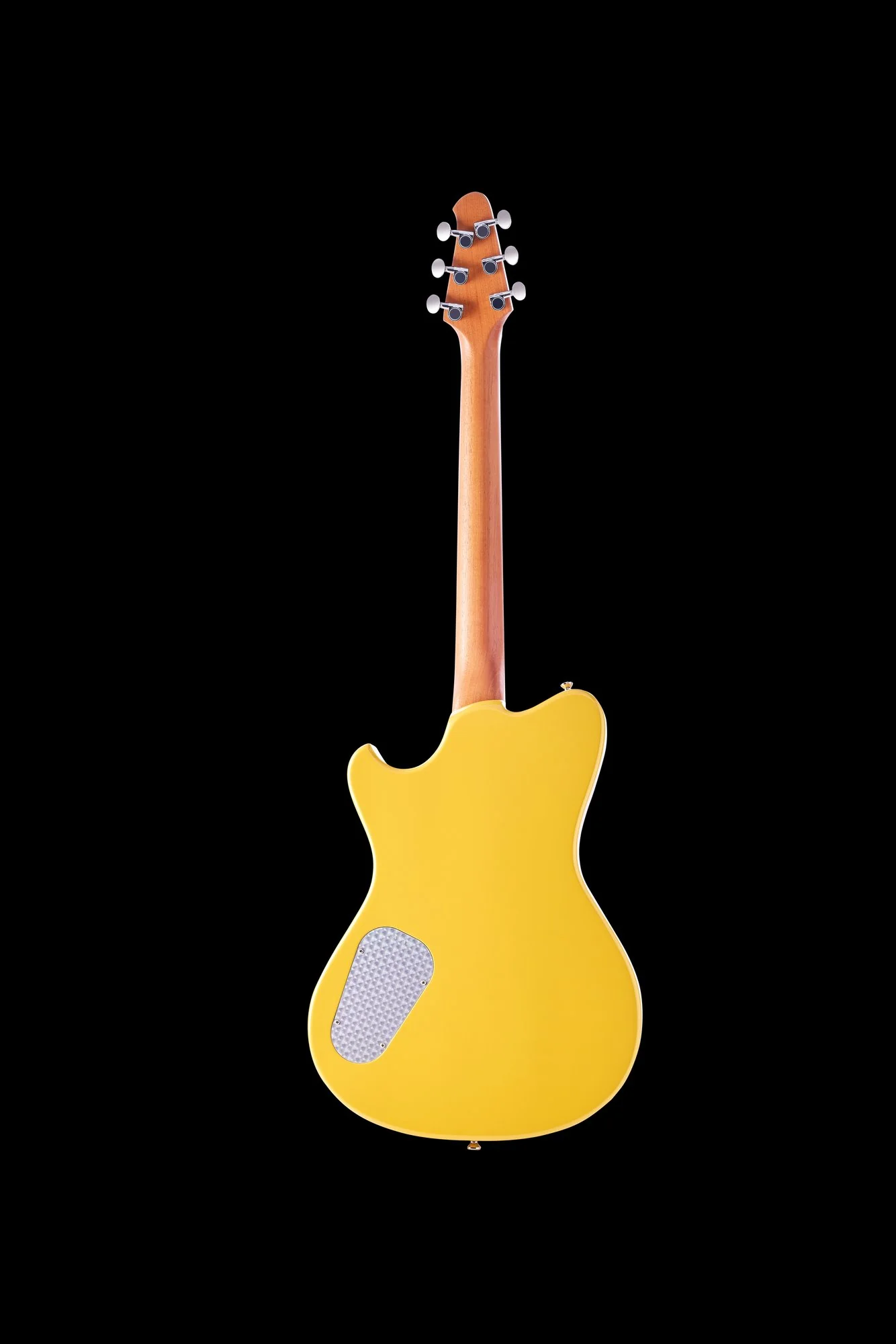 Powers Electric A-Type Saffron Yellow Metallic With Softshell Case - Image 4