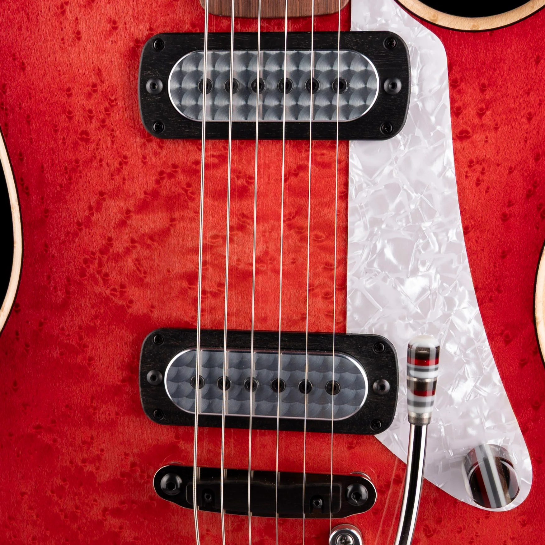 Powers Electric A-Type Select Birdseye Cosmo Red with Softshell Case - Image 4