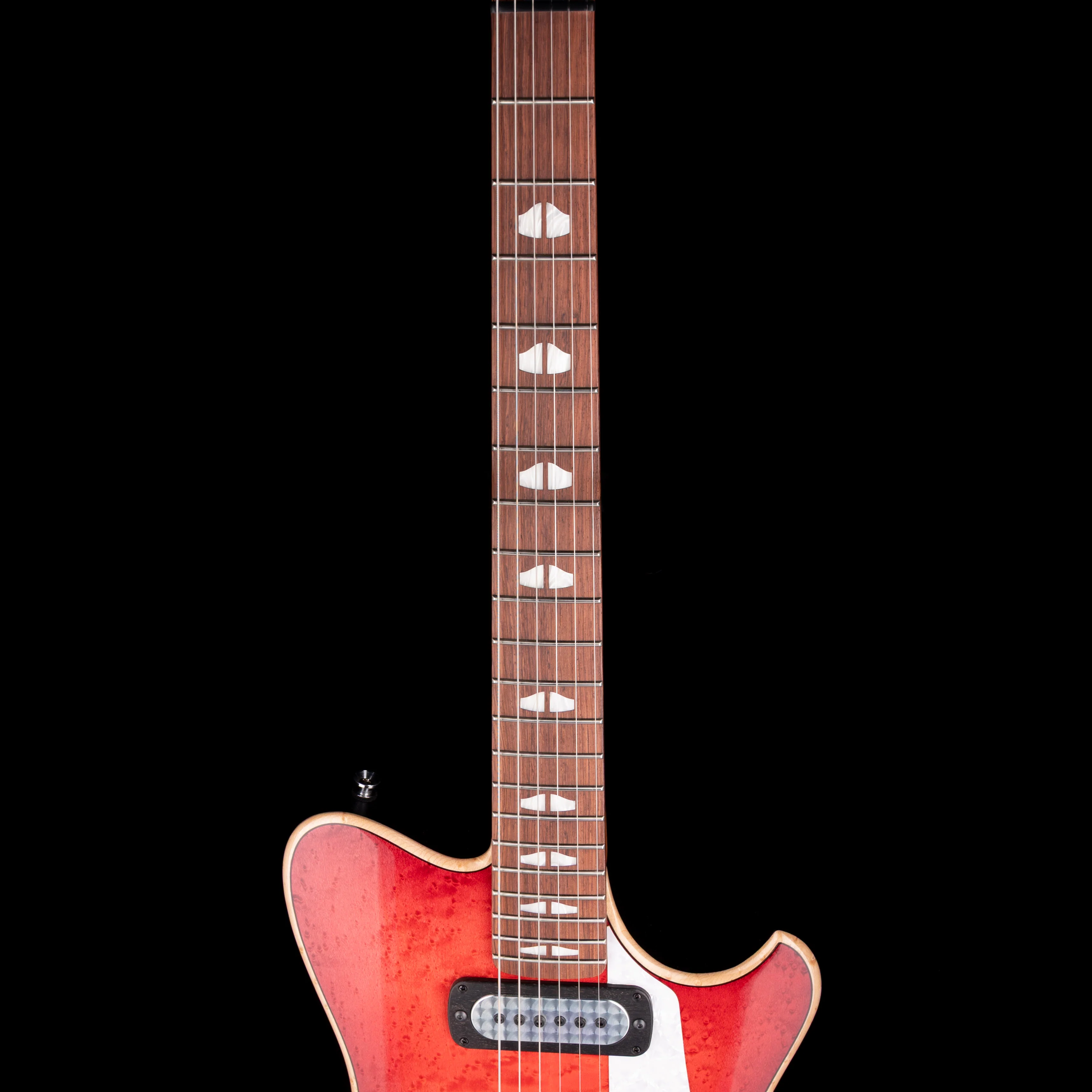Powers Electric A-Type Select Birdseye Cosmo Red with Softshell Case - Image 7
