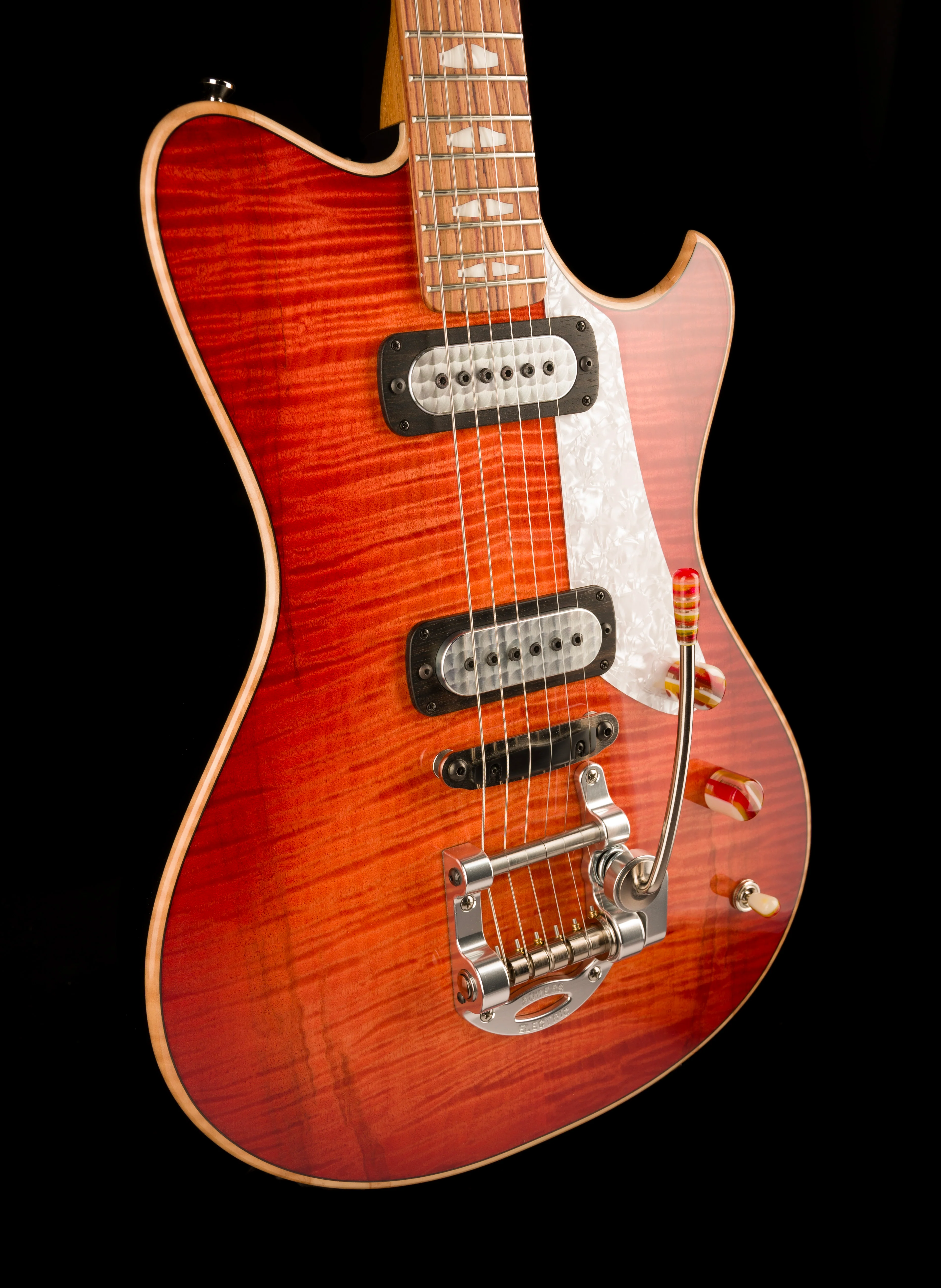 Powers Electric A-Type Select Cosmo Orange With Softshell Case - Image 10