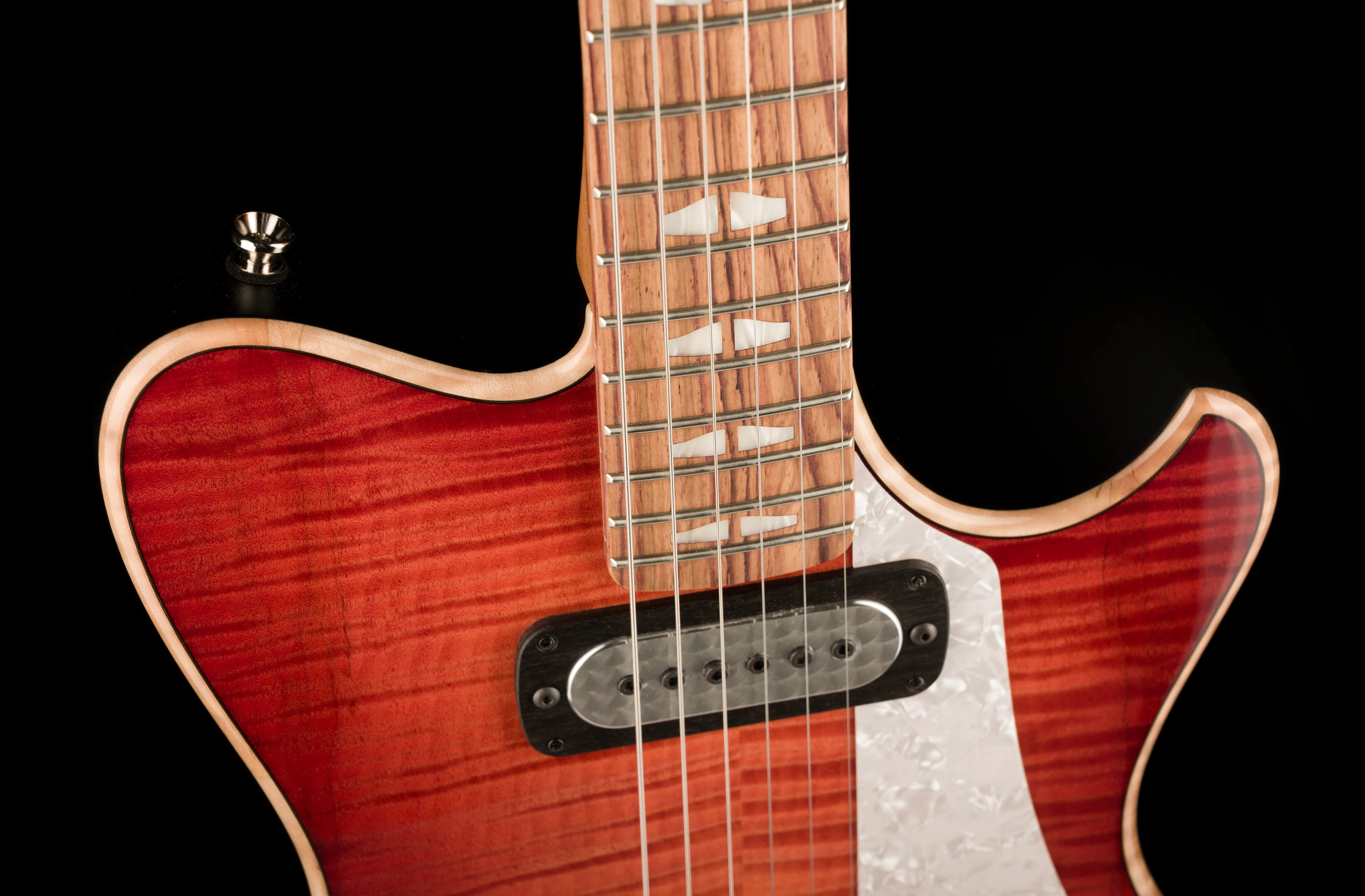 Powers Electric A-Type Select Cosmo Orange With Softshell Case - Image 3