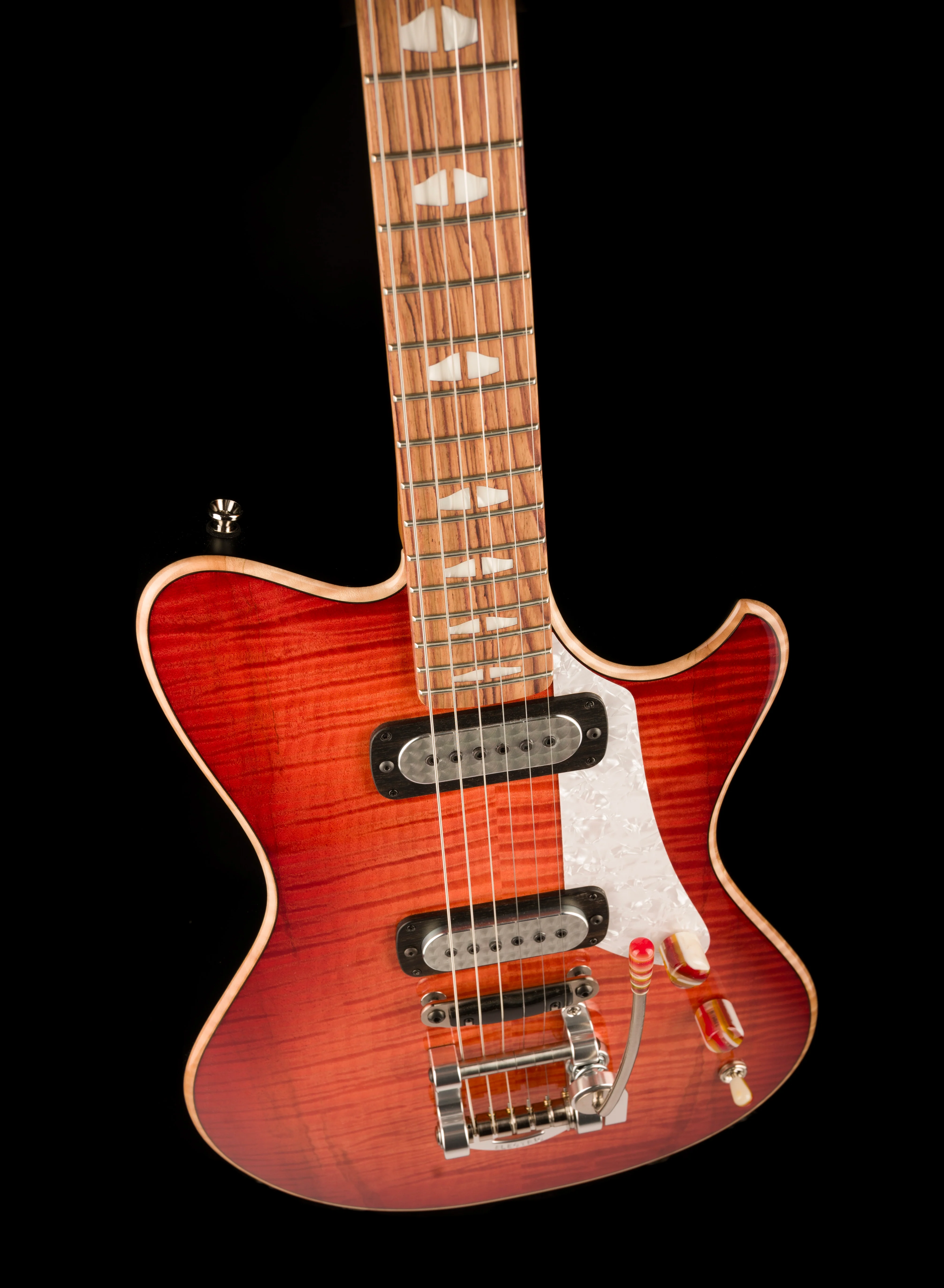 Powers Electric A-Type Select Cosmo Orange With Softshell Case - Image 4