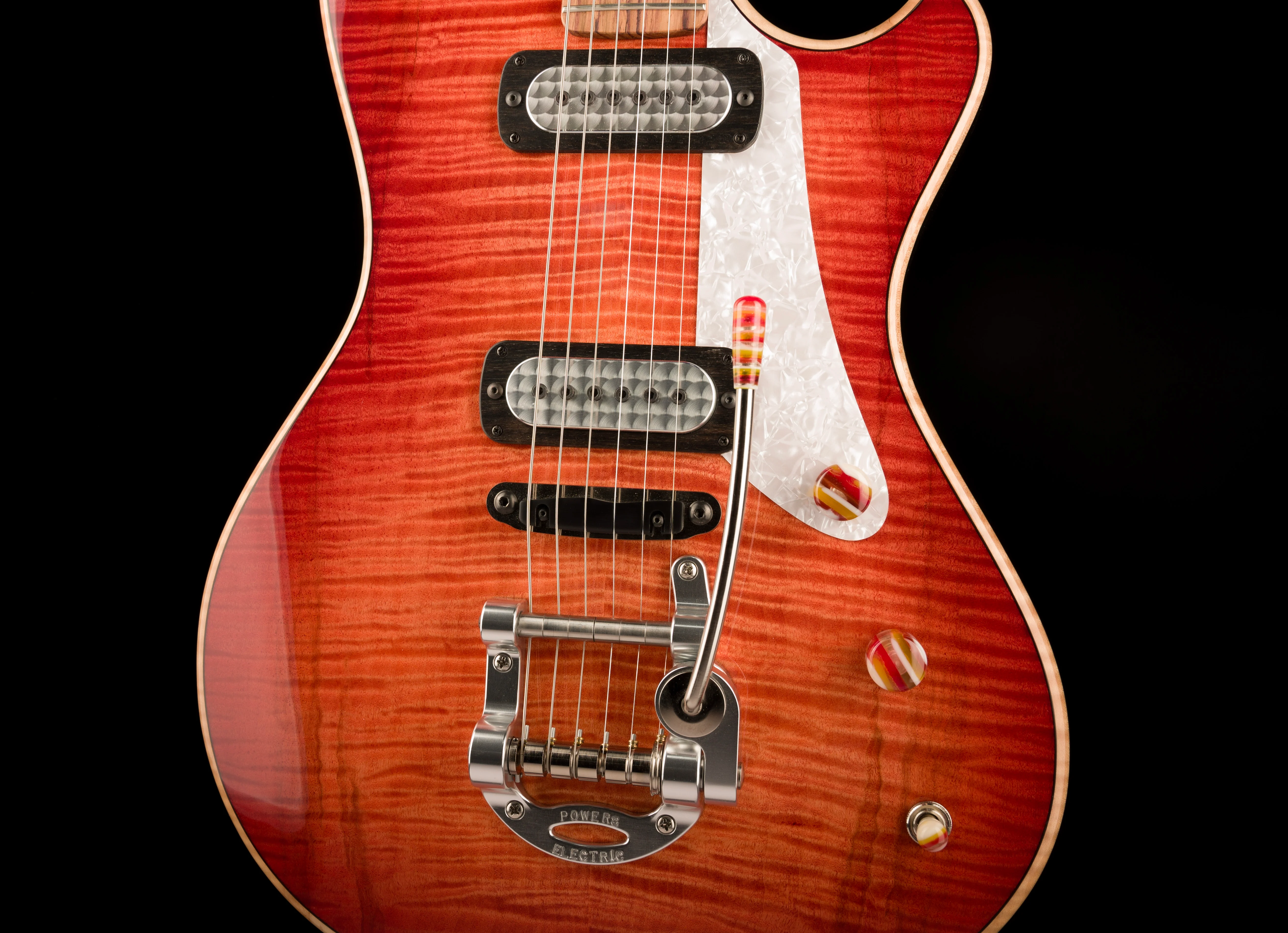 Powers Electric A-Type Select Cosmo Orange With Softshell Case - Image 6