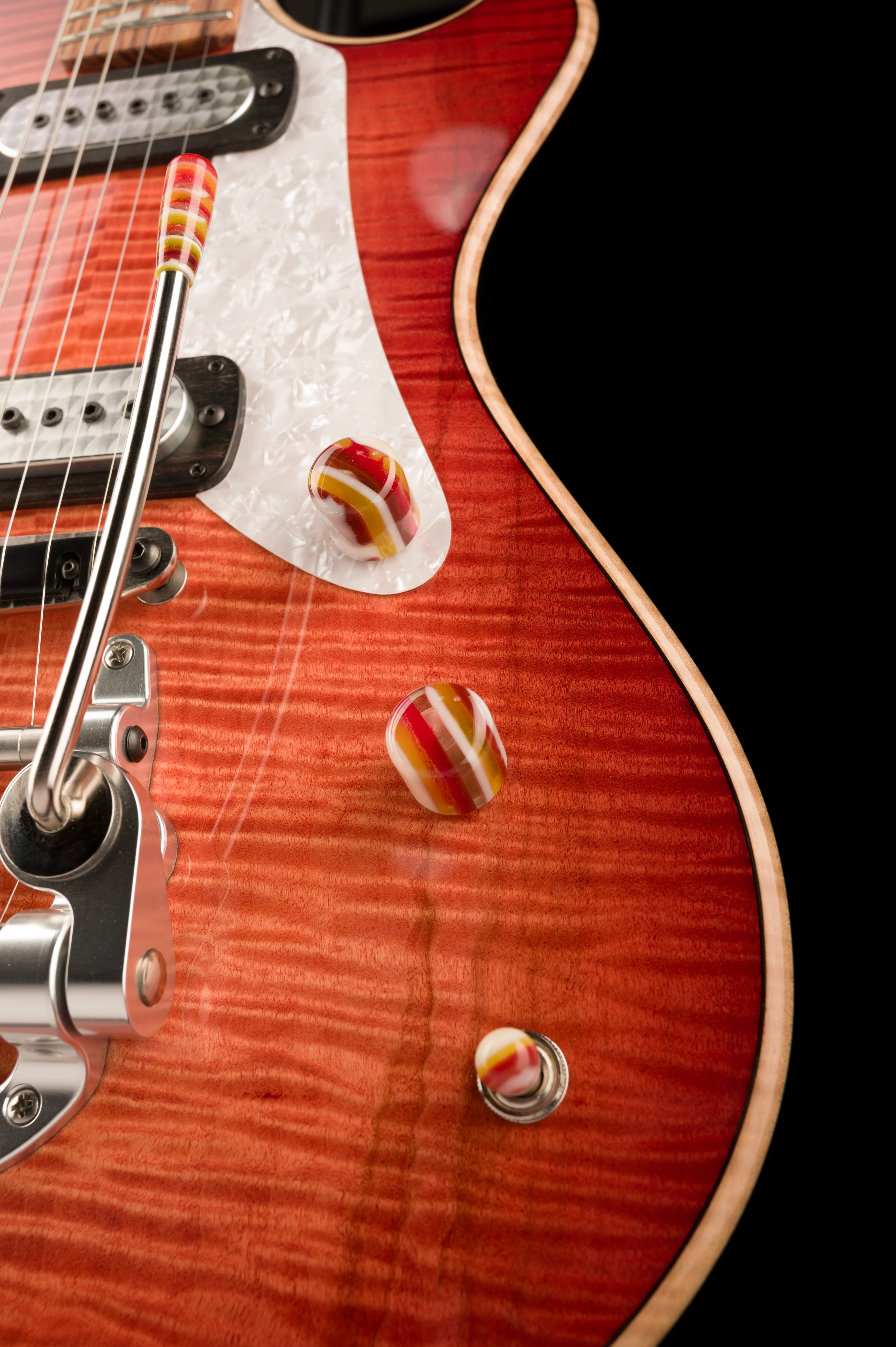 Powers Electric A-Type Select Cosmo Orange With Softshell Case - Image 8