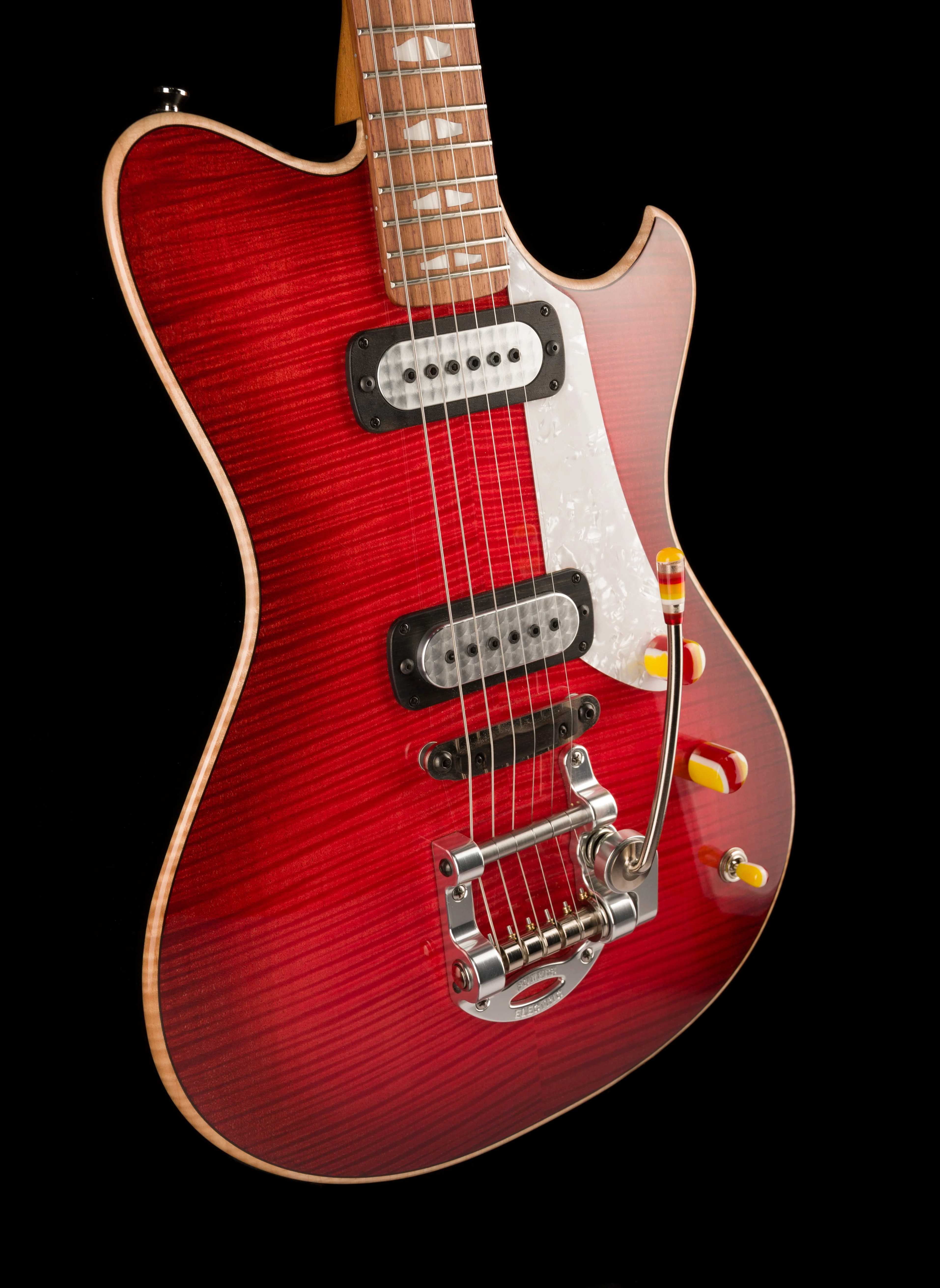 Powers Electric A-Type Select Cosmo Red With Softshell Case - Image 10