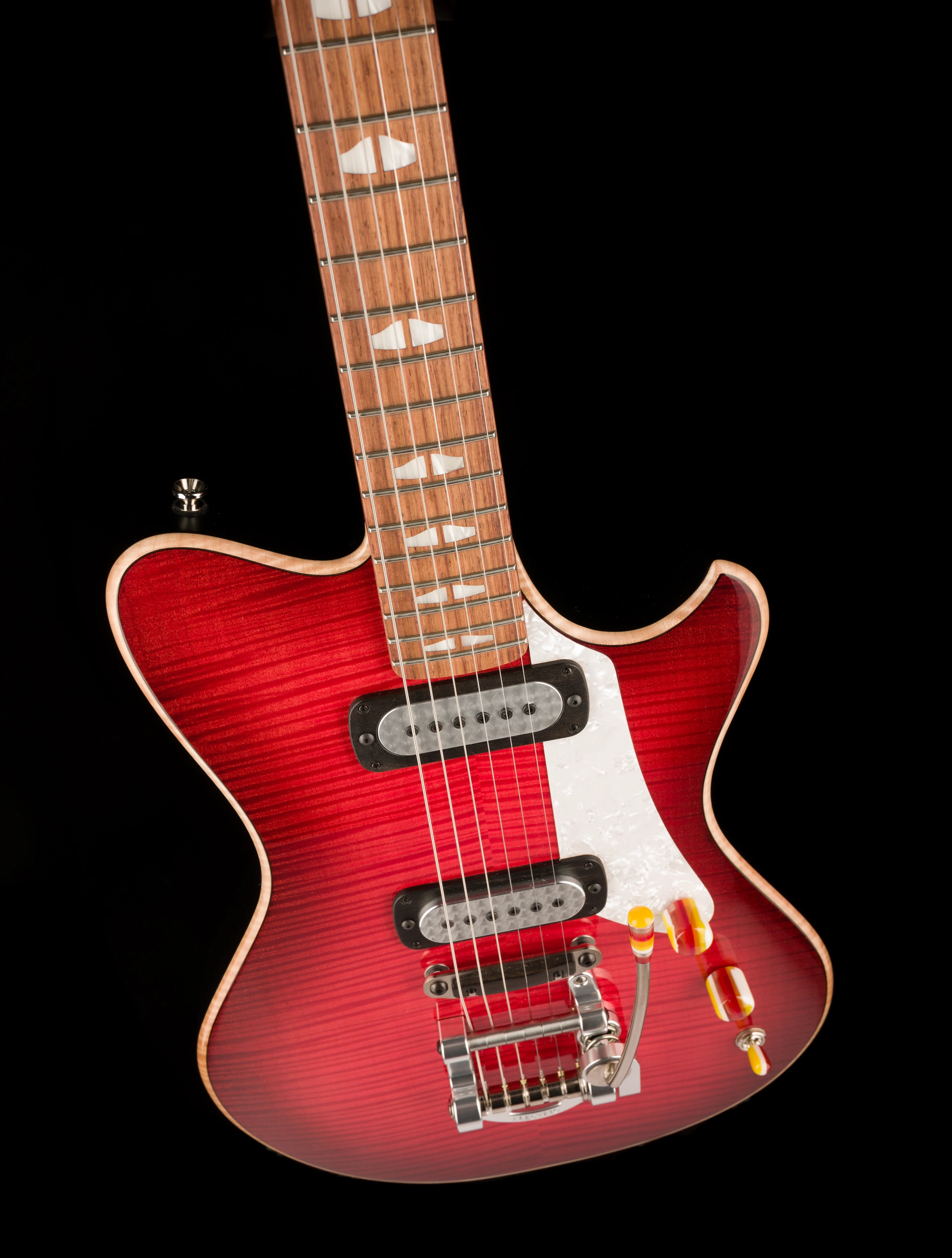 Powers Electric A-Type Select Cosmo Red With Softshell Case - Image 4