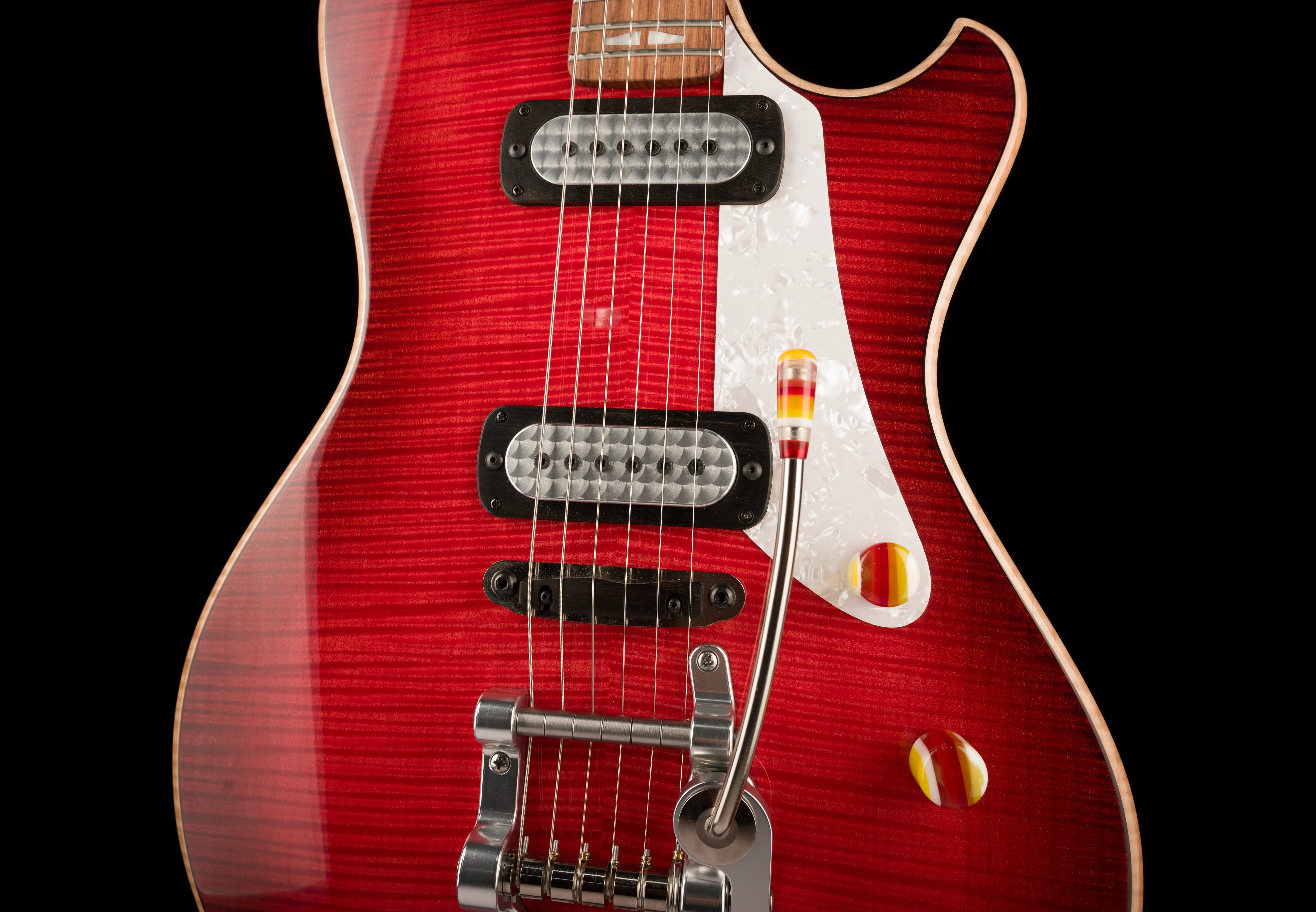 Powers Electric A-Type Select Cosmo Red With Softshell Case - Image 6
