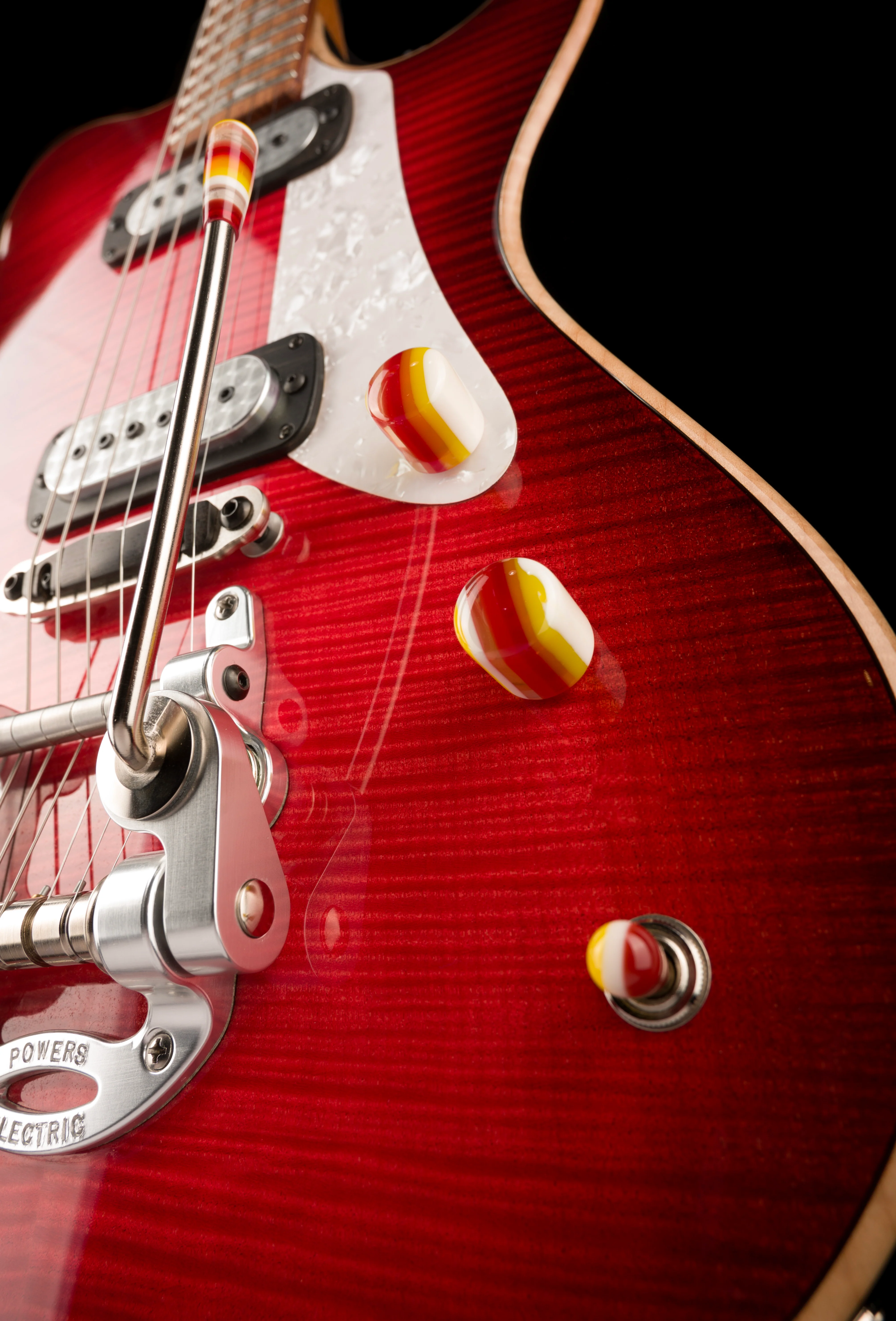 Powers Electric A-Type Select Cosmo Red With Softshell Case - Image 8