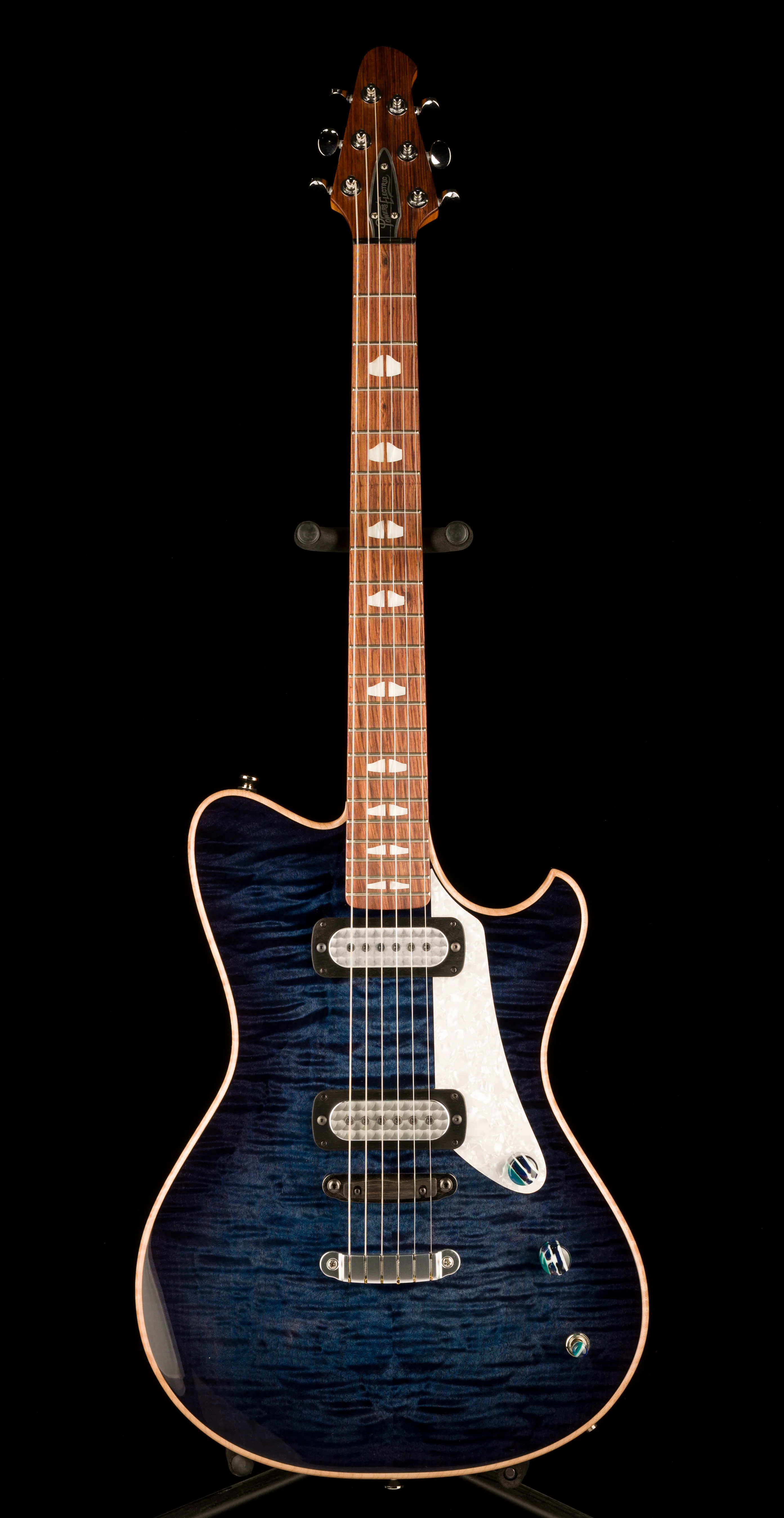 Powers Electric A-Type Select Hardtail Twilight Blue With Softshell Case - Image 2