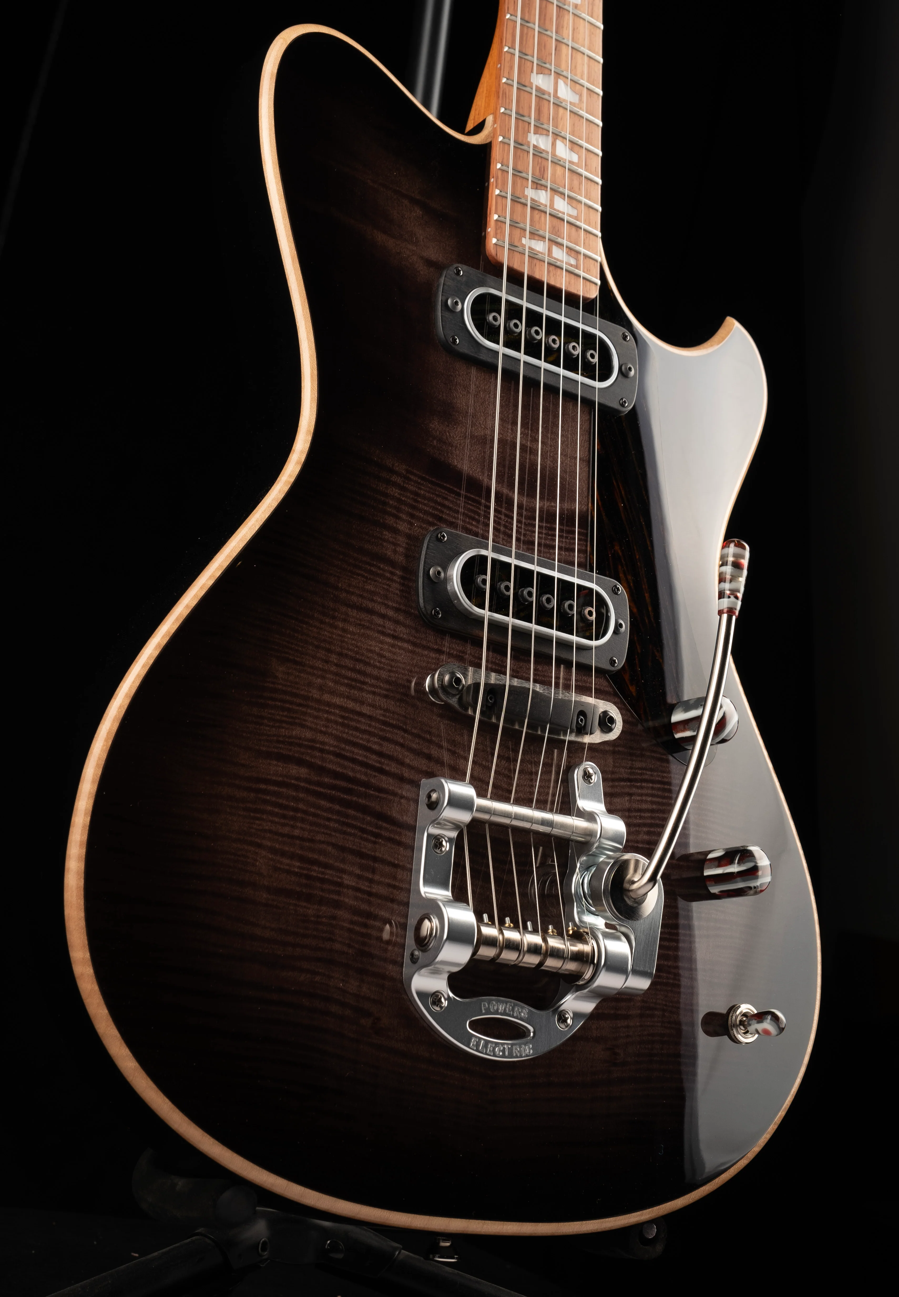 Powers Electric A-Type Select  Shadow Black With Softshell Case - Image 3