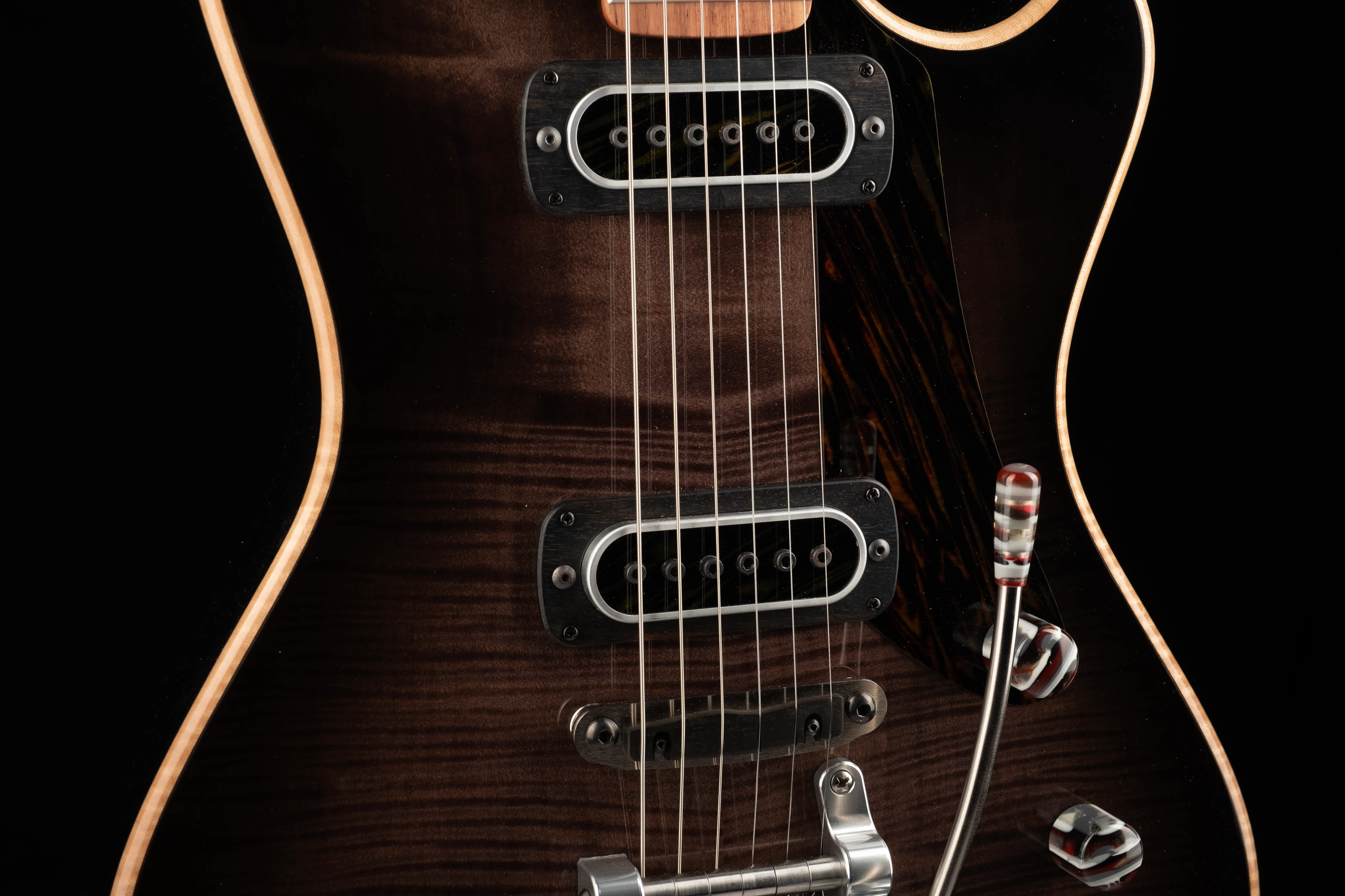 Powers Electric A-Type Select  Shadow Black With Softshell Case - Image 5