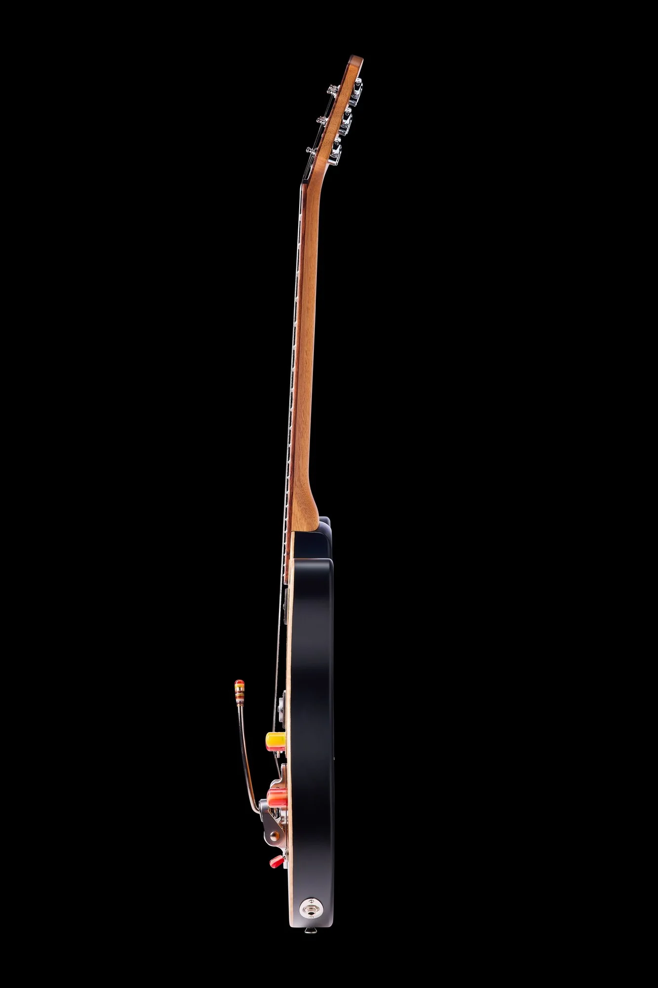 Powers Electric A-Type Select  Wild Honey Burst With Softshell Case - Image 3