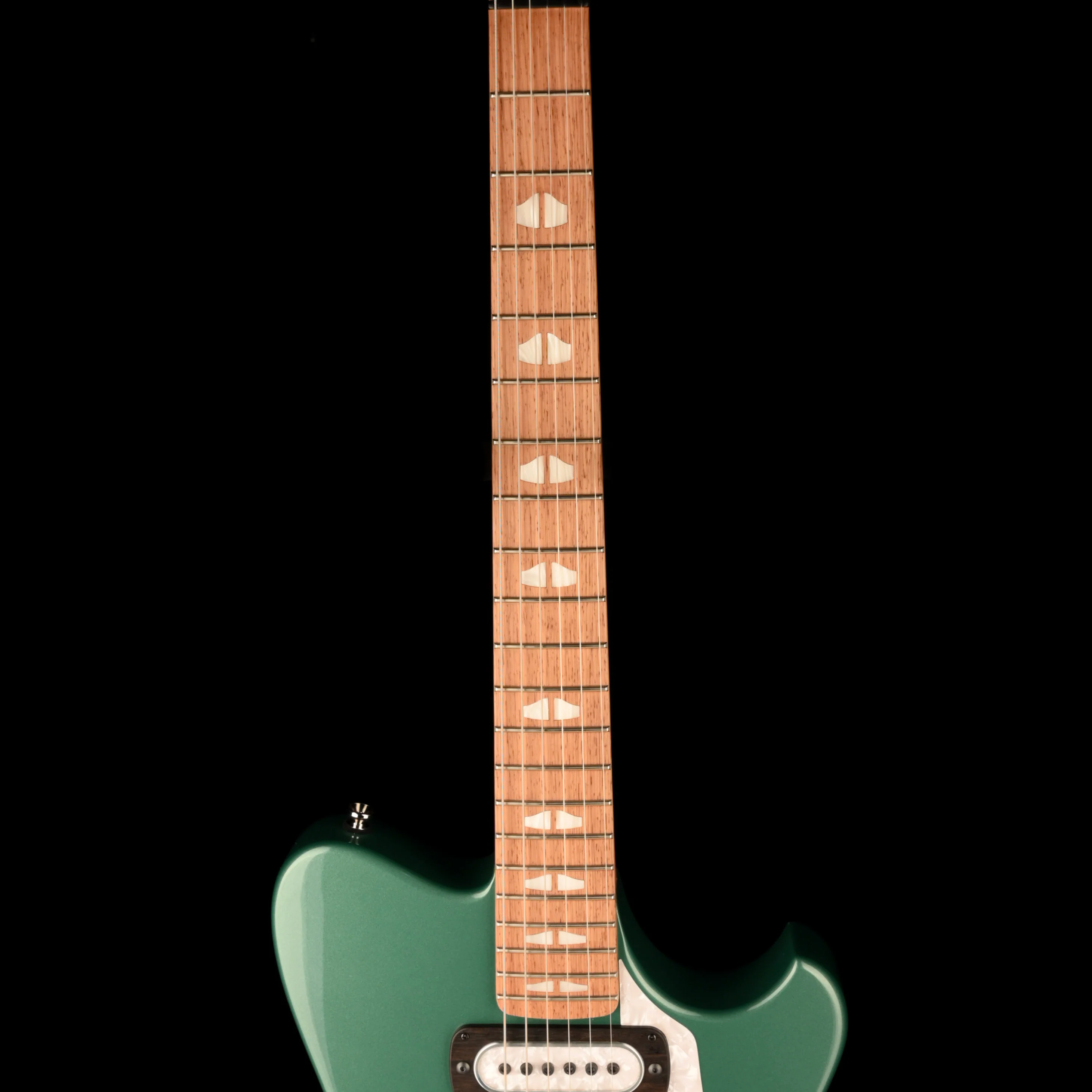 Powers Electric A-Type Silver Jade Mach 1 With Softshell Case - Image 8