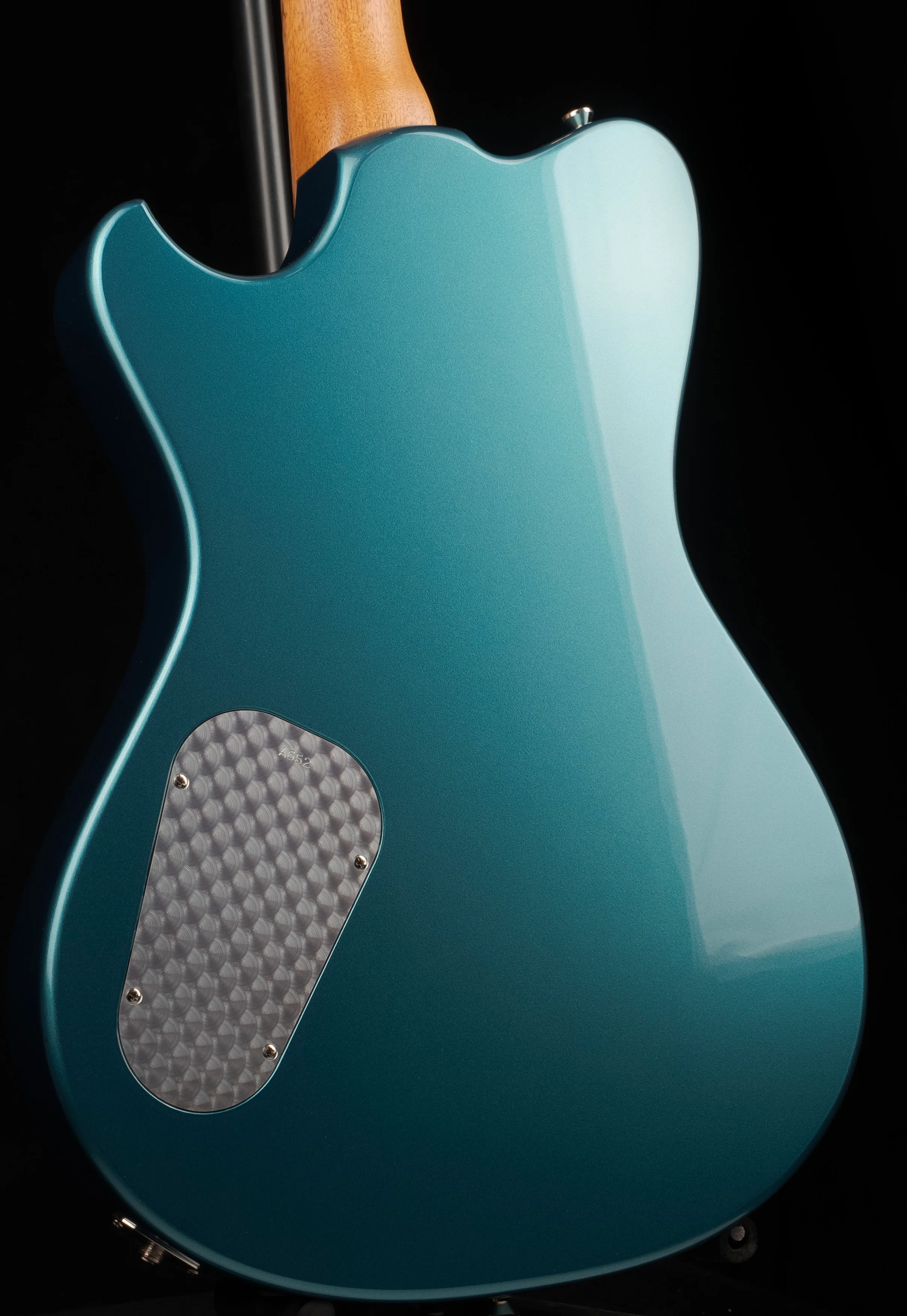 Powers Electric A-Type Turquoise Metallic With Softshell Case - Image 9