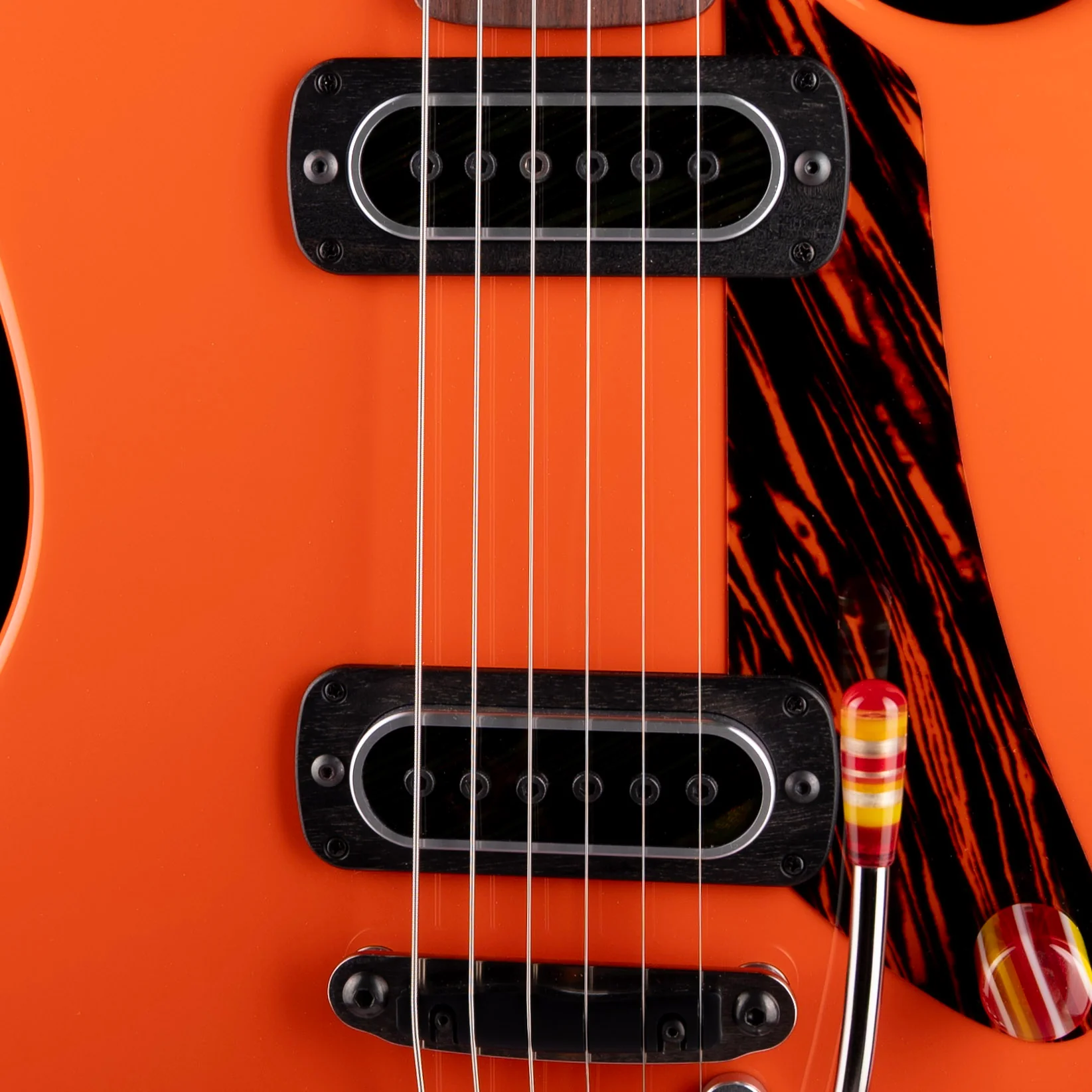 Powers Electric A-Type Valencia Orange With Softshell Case - Image 4