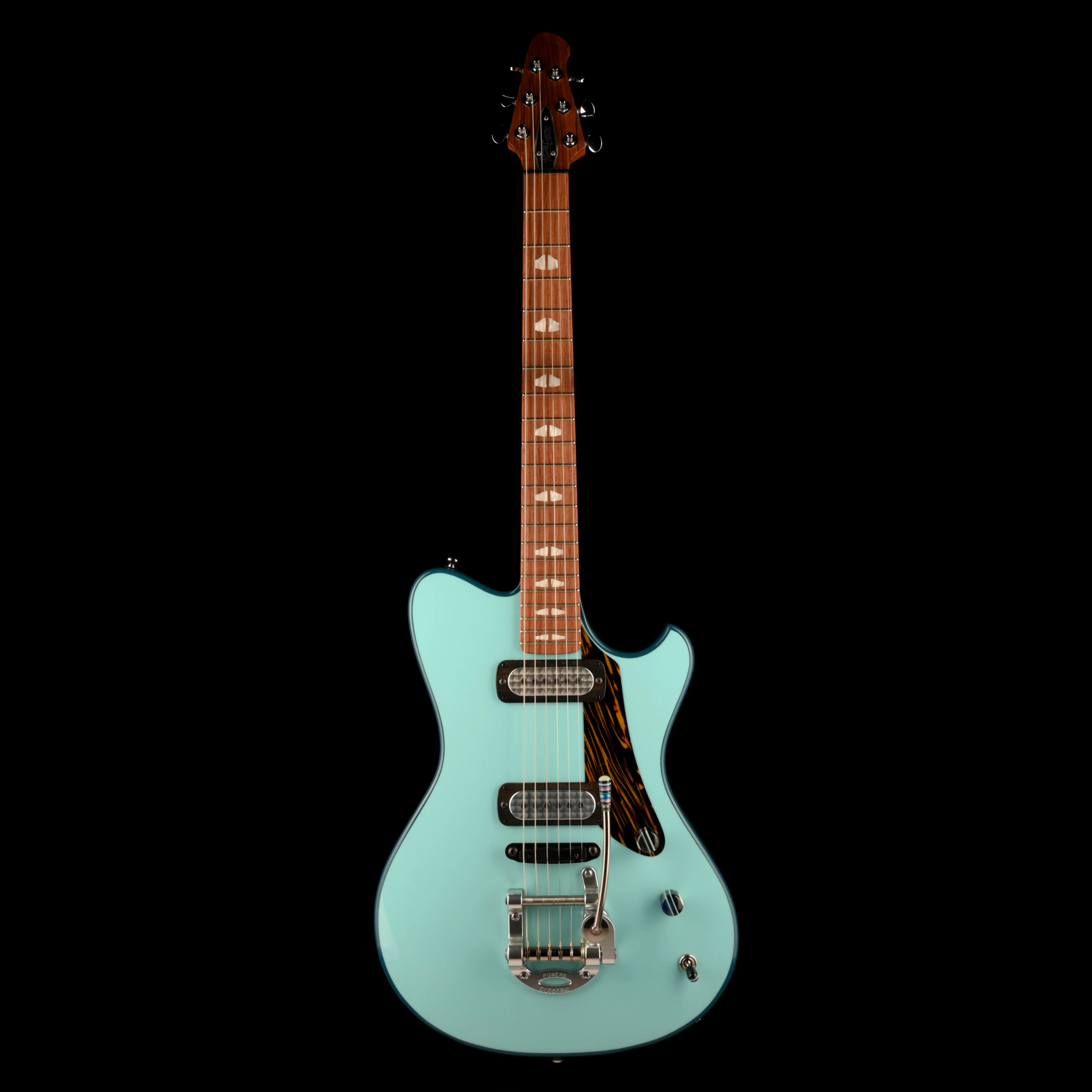Powers Electric Limited Edition A-Type Two-Tone Larkspur/Oslo with Soft Case - Image 2