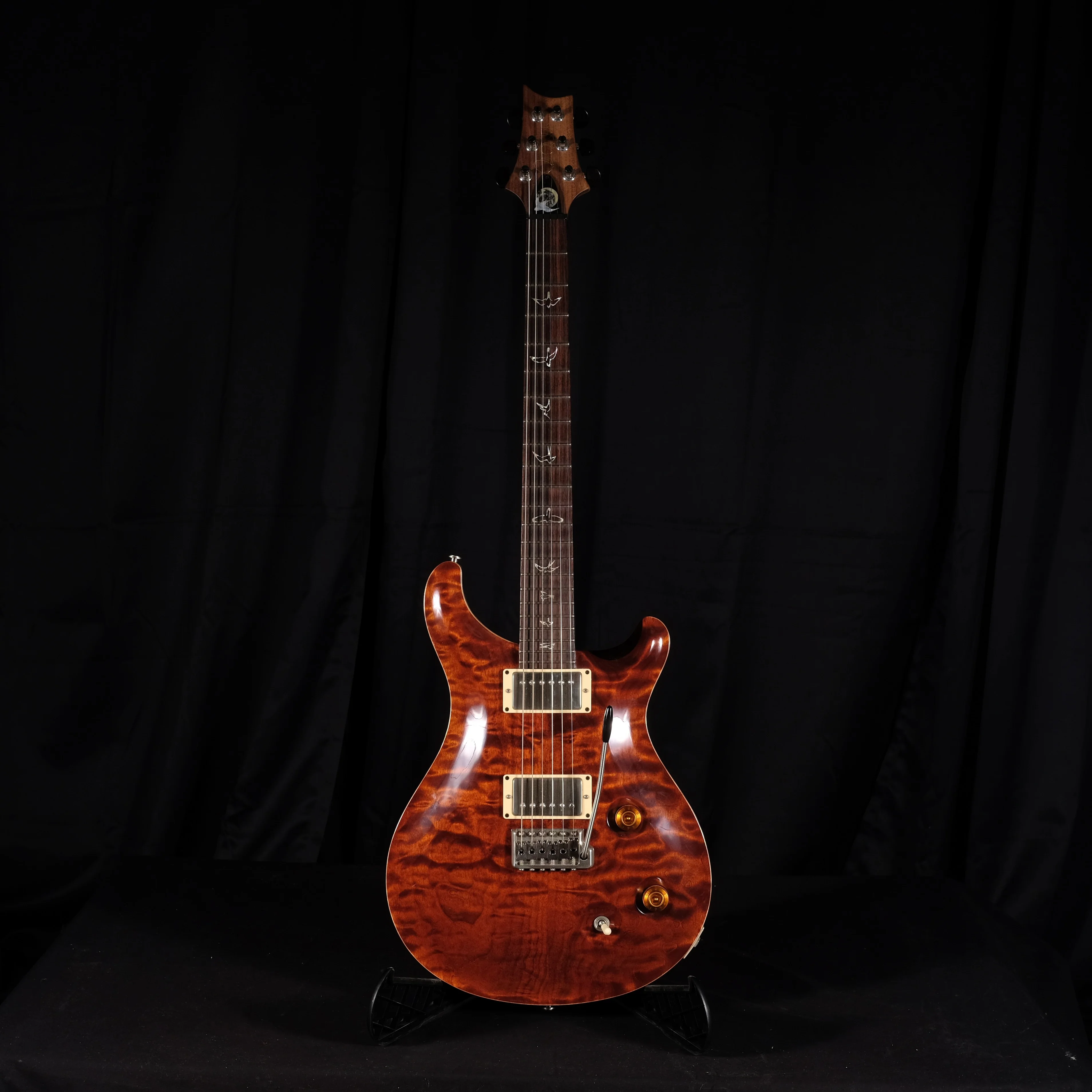 Pre Owned '08 Paul Reed Smith PRS Custom 22 Tortoise Quilt 10 Top Rosewood Neck W/ OHSC - Image 2