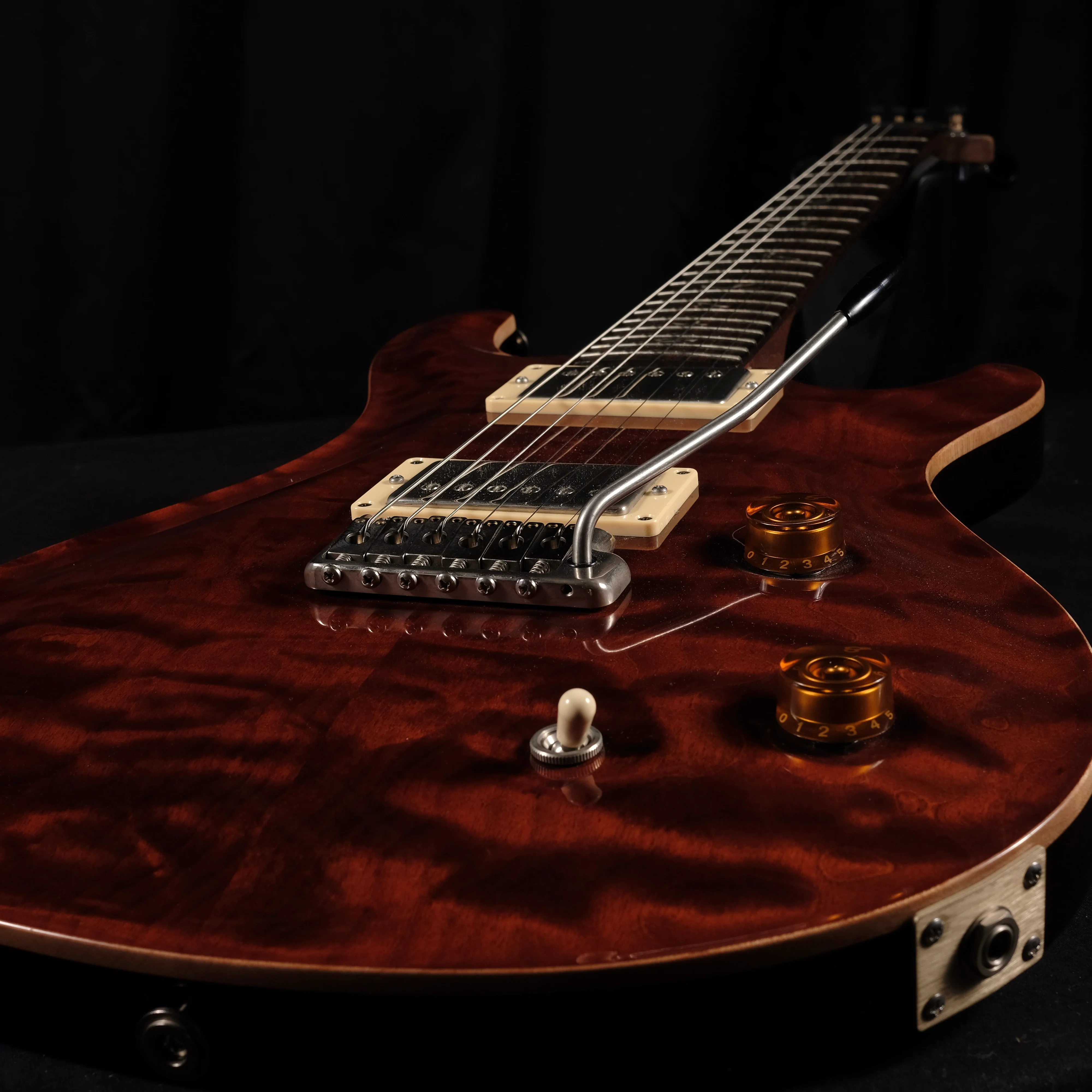 Pre Owned '08 Paul Reed Smith PRS Custom 22 Tortoise Quilt 10 Top Rosewood Neck W/ OHSC - Image 4
