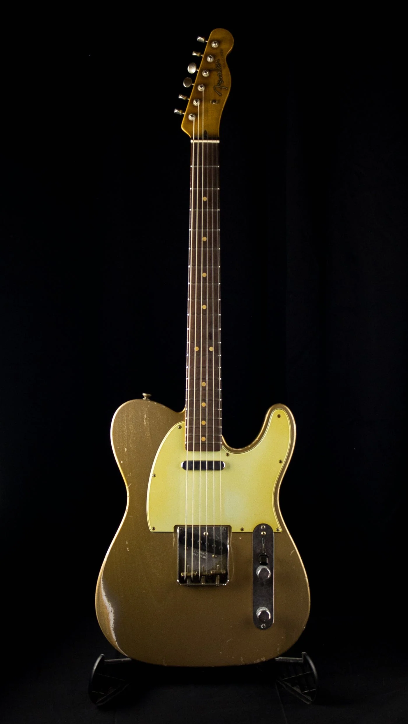 Used Fender Custom Shop Masterbuilt John Cruz MVP Series 60's Telecaster Relic Shoreline Gold - Image 2