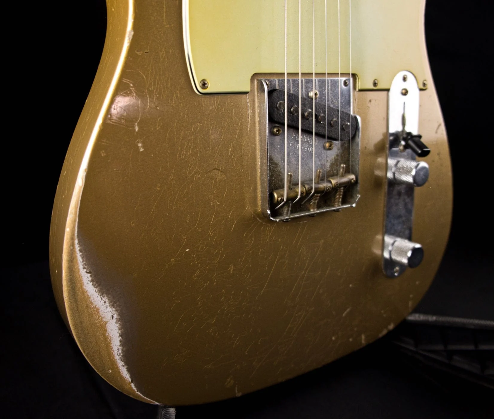 Used Fender Custom Shop Masterbuilt John Cruz MVP Series 60's Telecaster Relic Shoreline Gold - Image 5