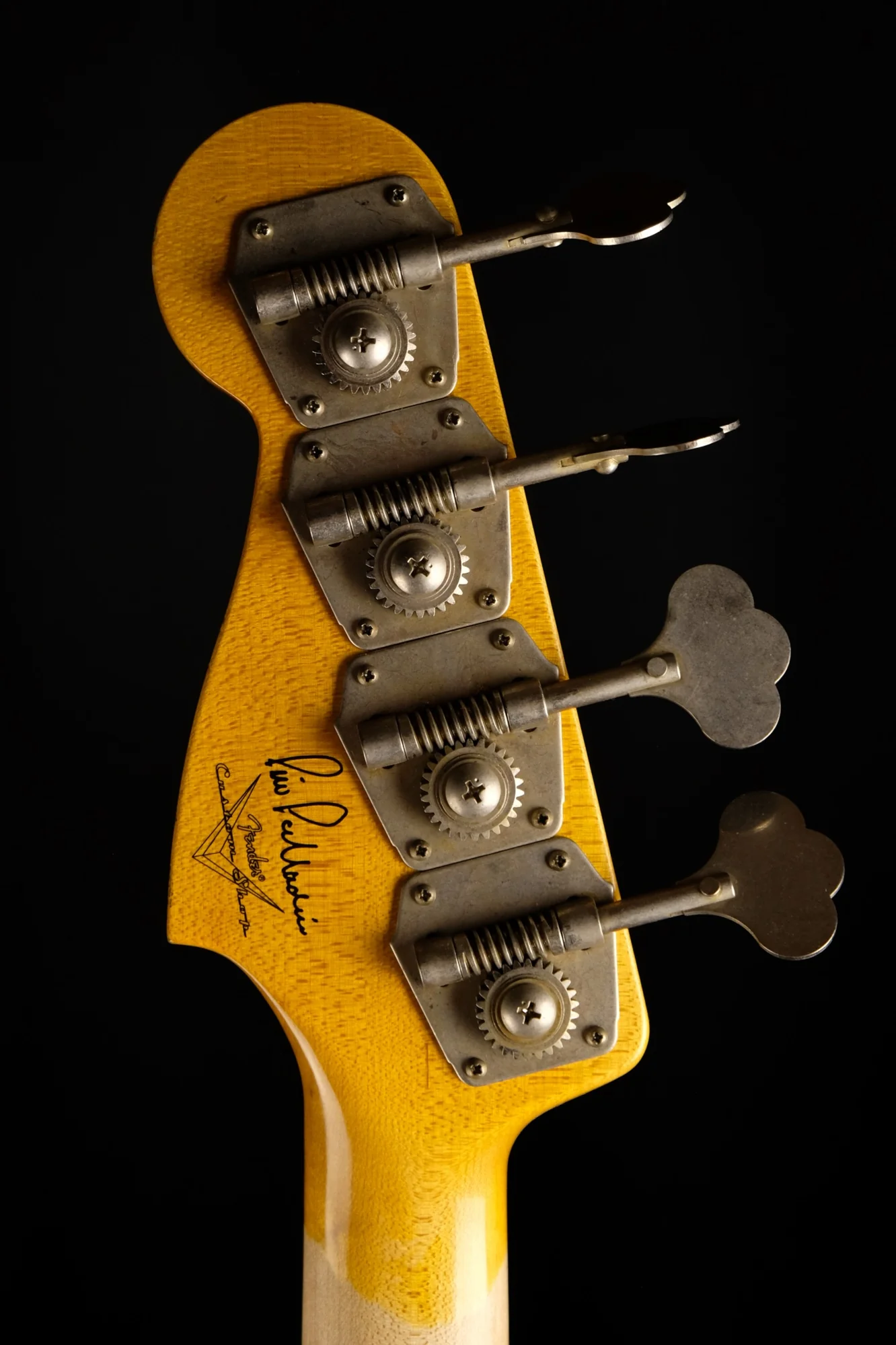 Pre Owned '19 Fender Custom Shop Relic Pino Palladino Signature Precision Bass Guitar With OHSC - Image 14