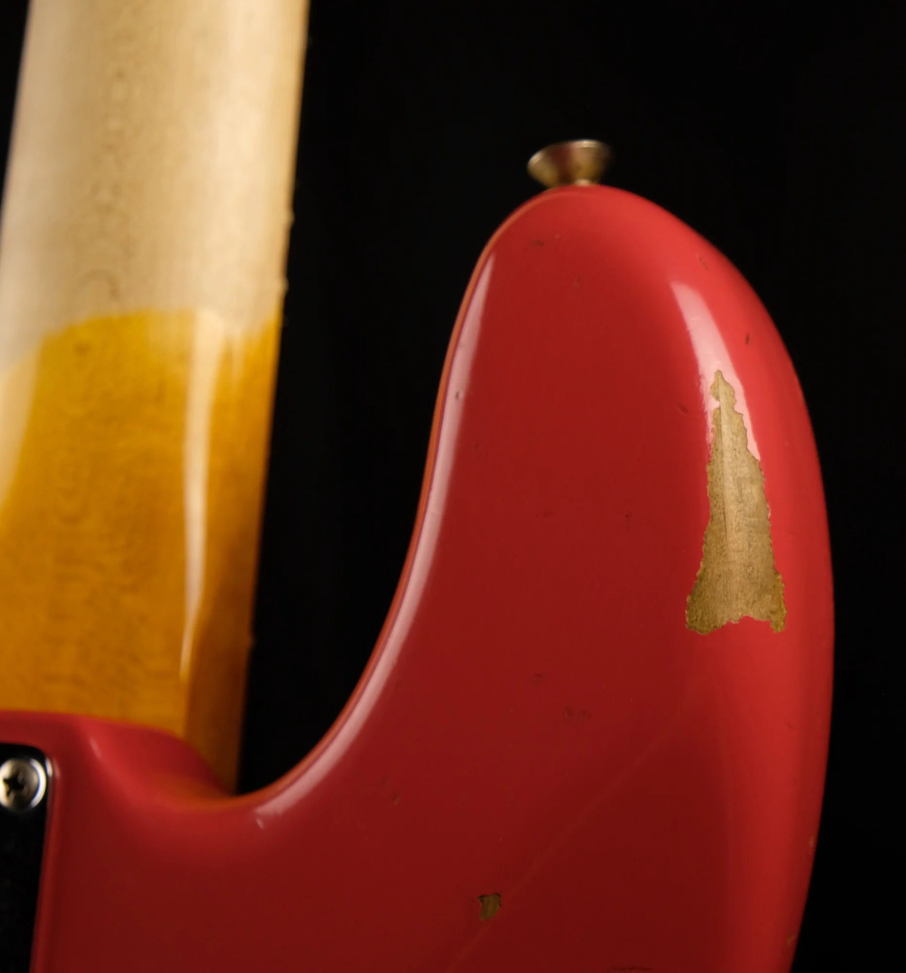 Pre Owned '19 Fender Custom Shop Relic Pino Palladino Signature Precision Bass Guitar With OHSC - Image 9