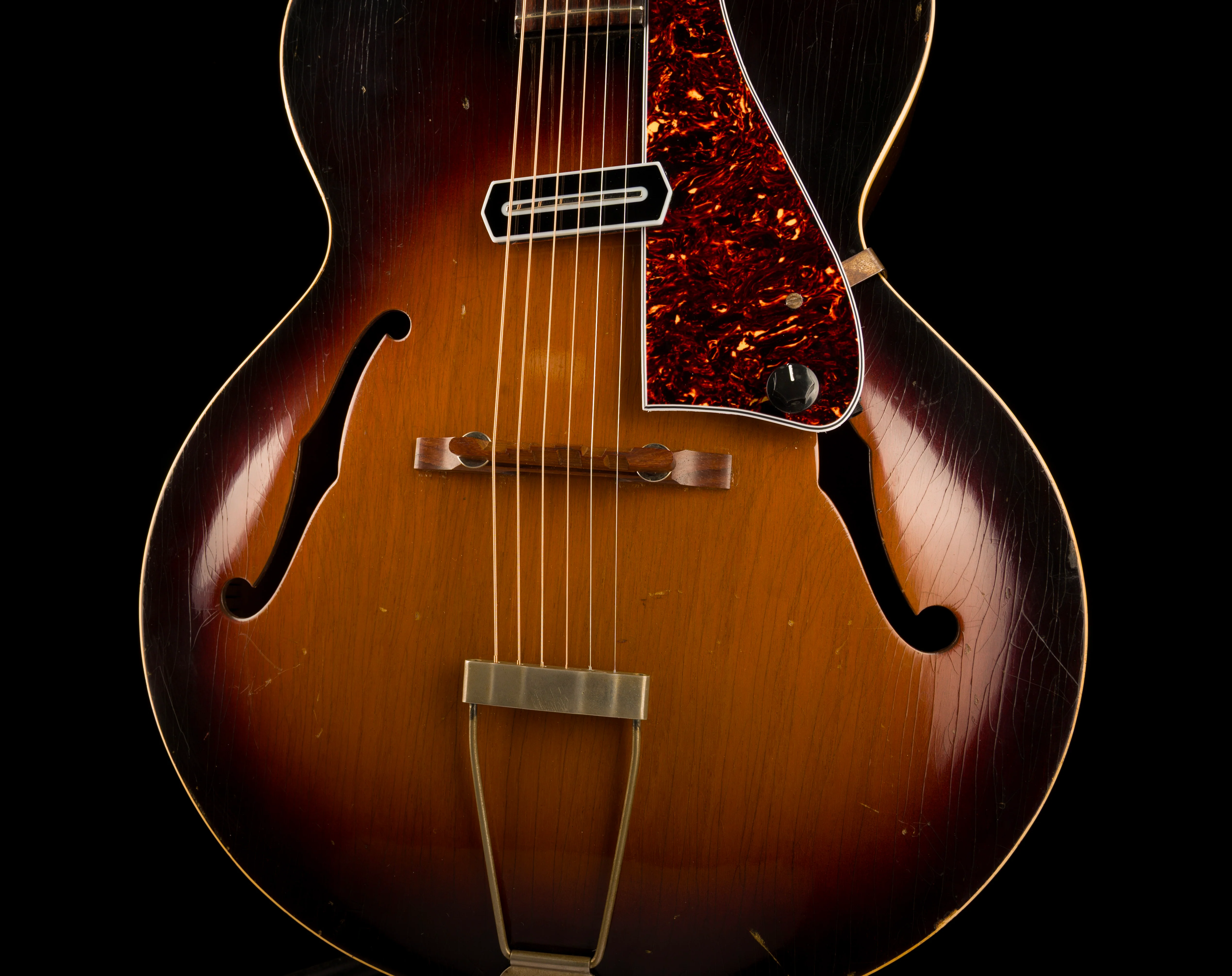 Vintage 1936/39 Gibson ES-150 Sunburst With Soft Case - Image 6