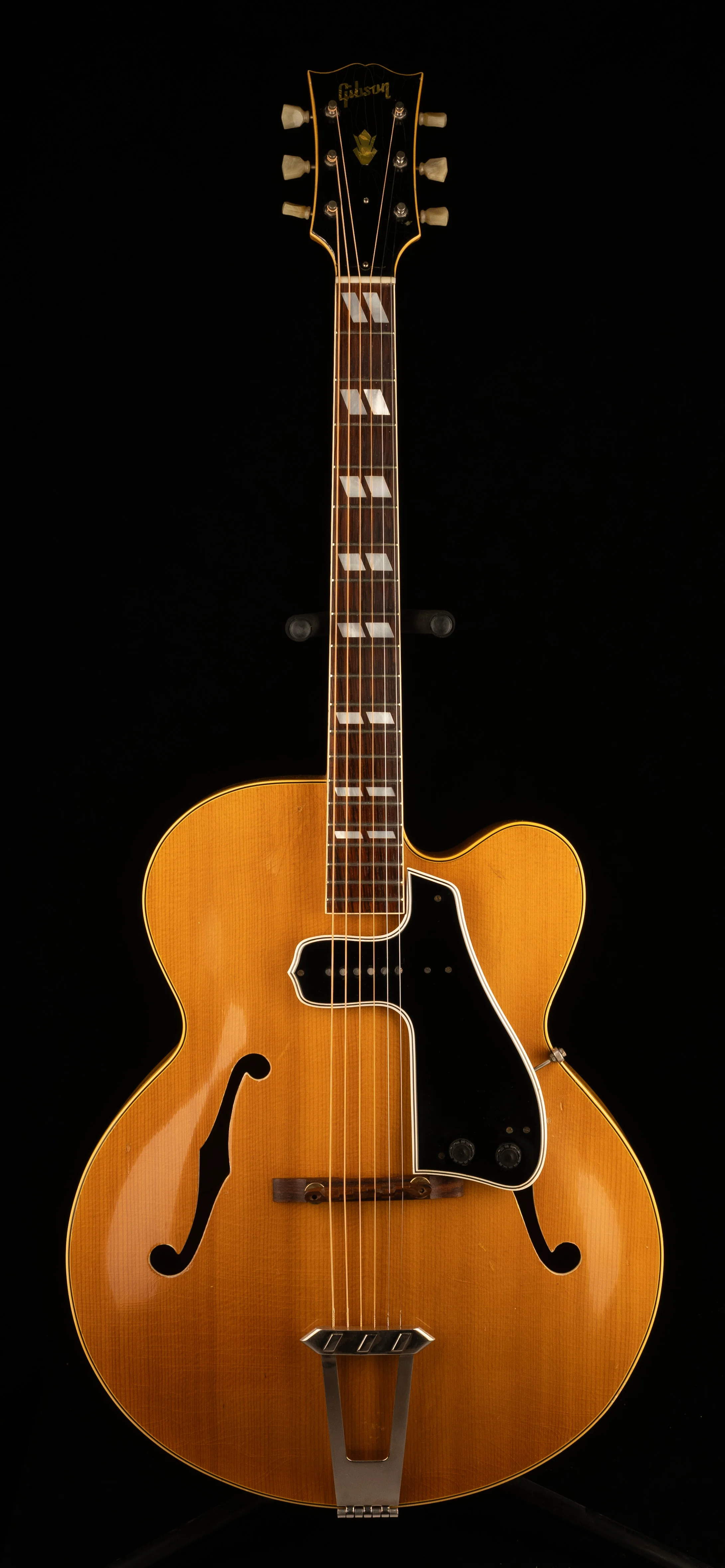 Vintage 1952 Gibson L-7CNE Natural Electric Guitar With OHSC - Image 2