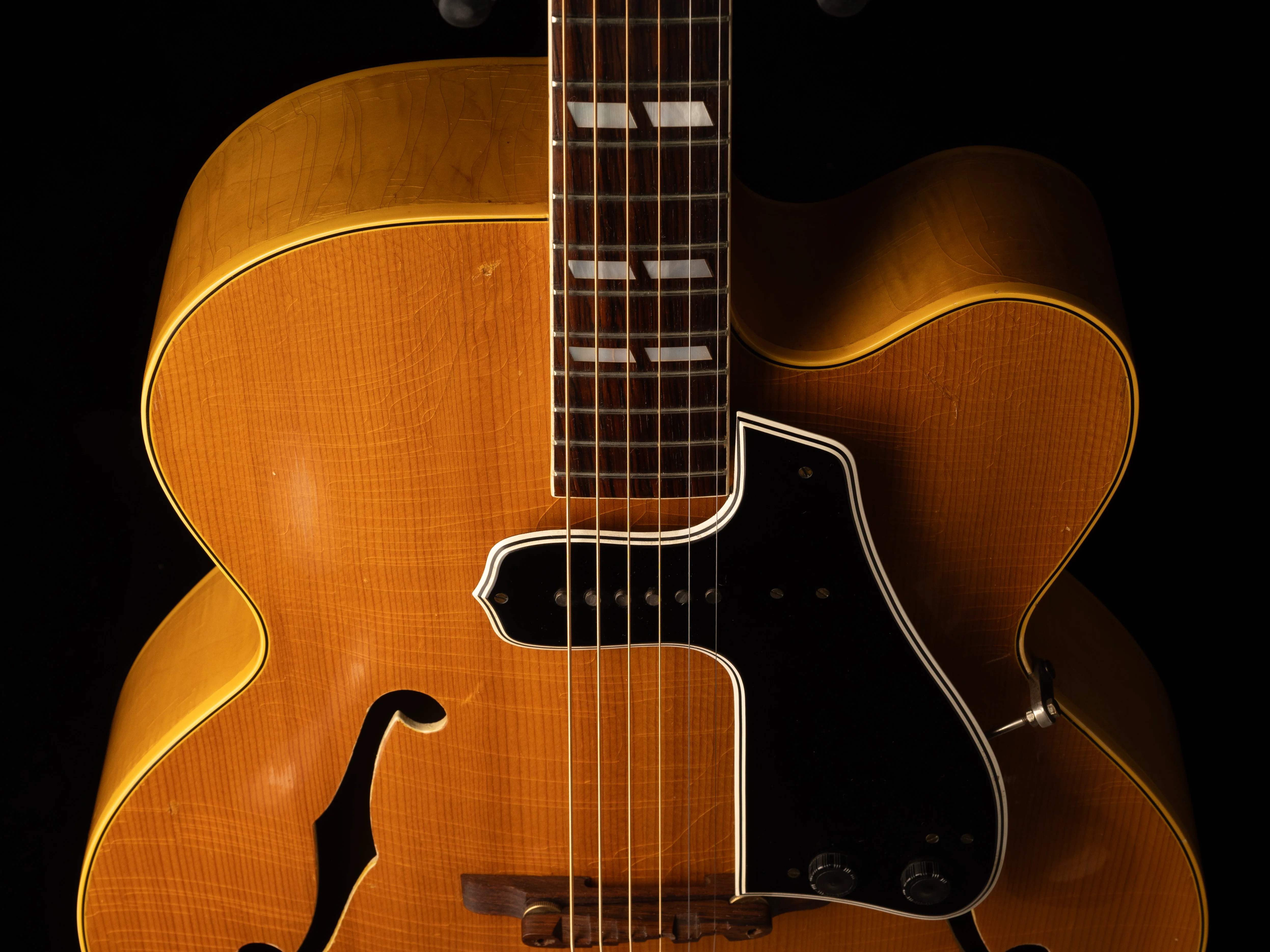 Vintage 1952 Gibson L-7CNE Natural Electric Guitar With OHSC - Image 5