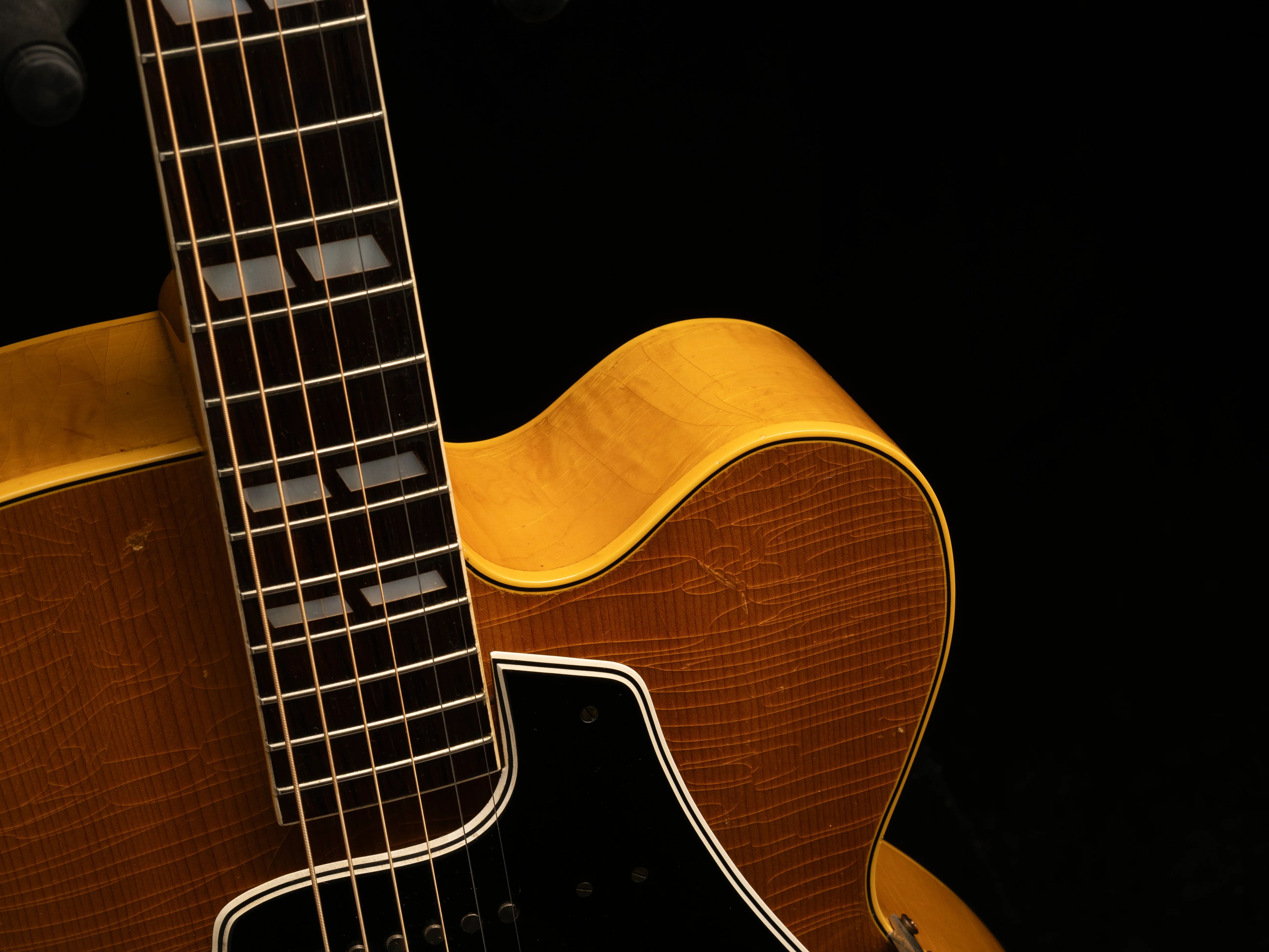 Vintage 1952 Gibson L-7CNE Natural Electric Guitar With OHSC - Image 8