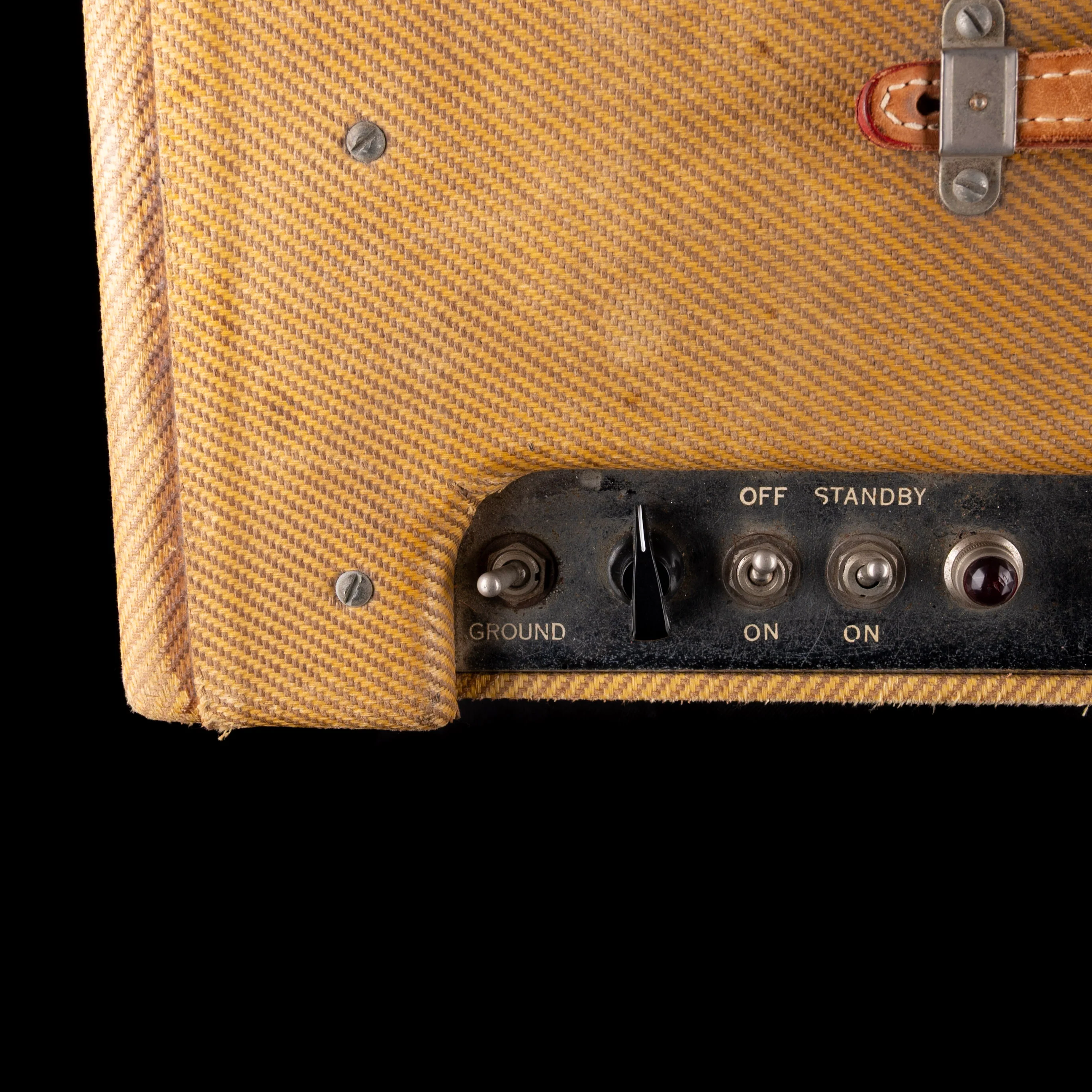Pre Owned 1954 Bassman Clone 1x12 Lacquered Tweed Guitar Amp Combo - Image 9