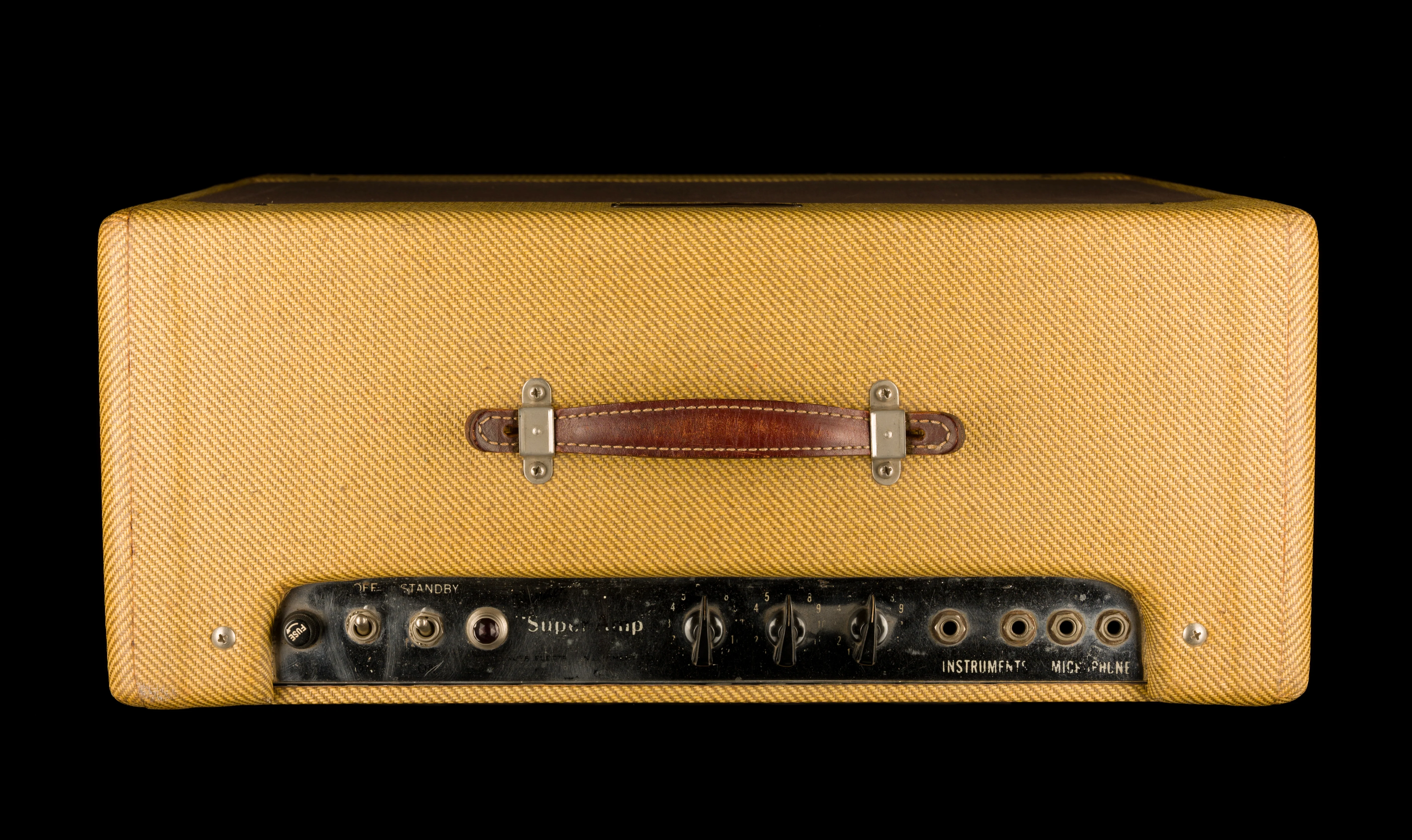 Vintage 1954 Fender Super Guitar Amp Combo - Stephen Stern Collection - Image 11