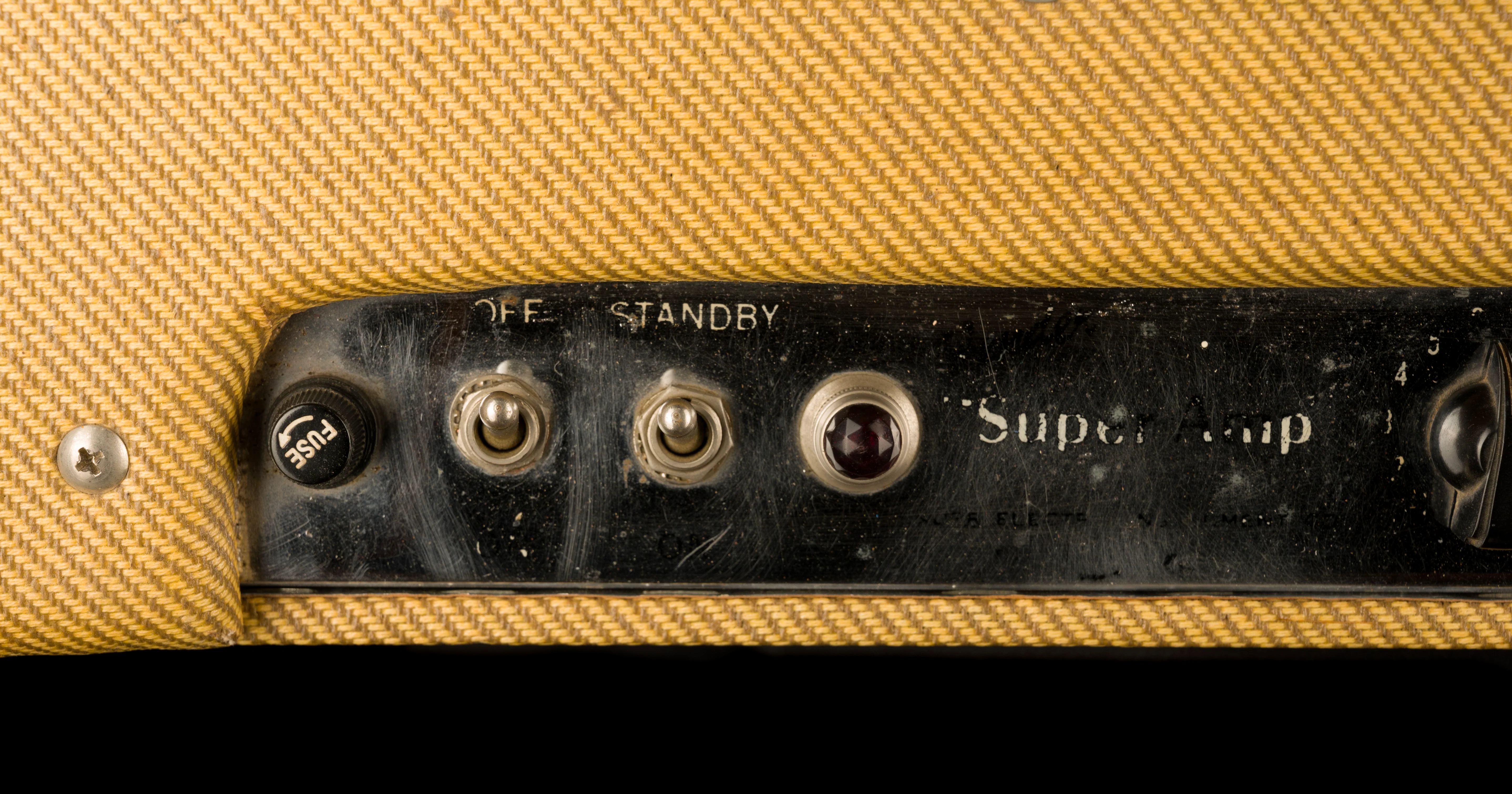 Vintage 1954 Fender Super Guitar Amp Combo - Stephen Stern Collection - Image 12