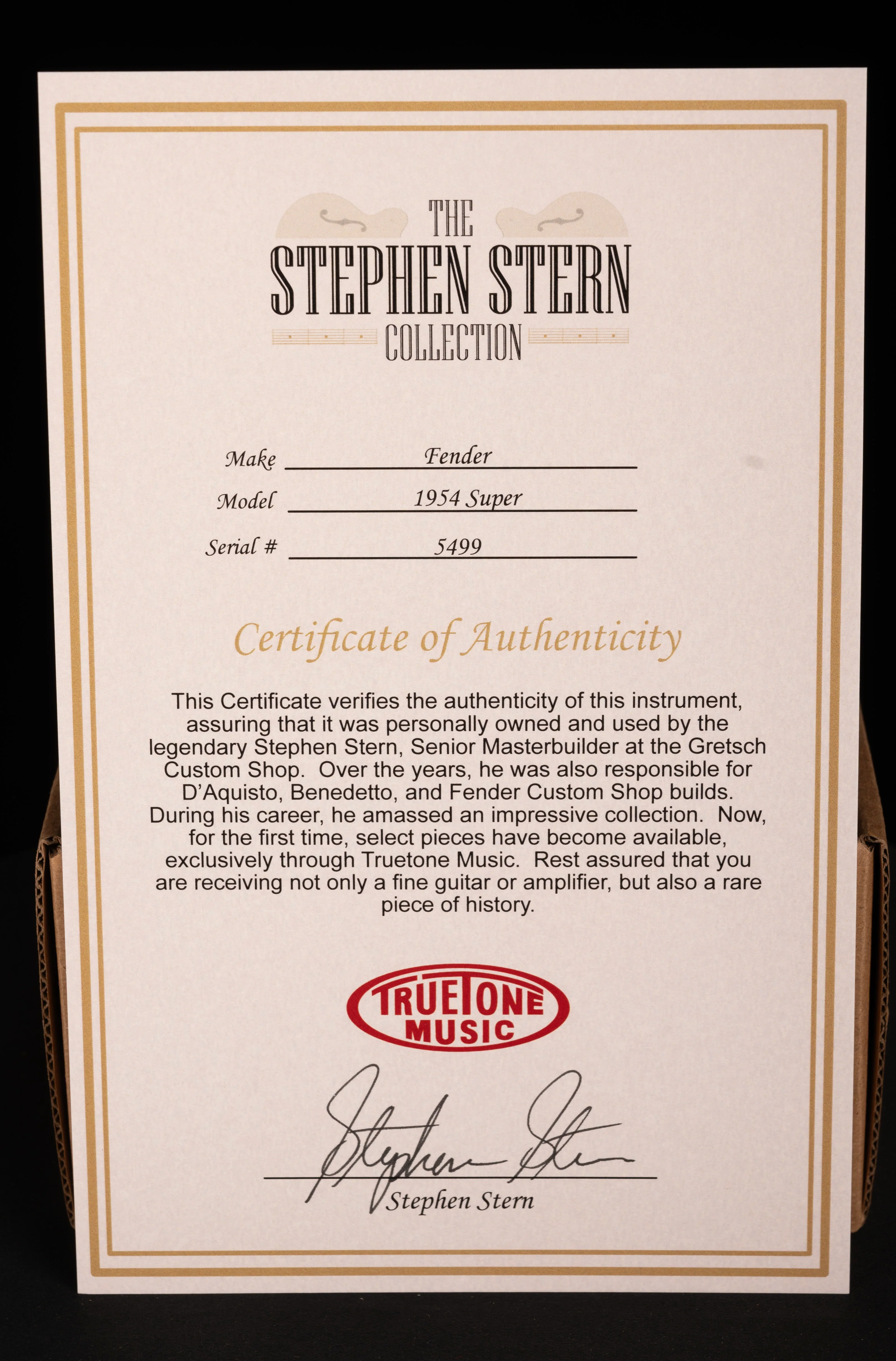 Vintage 1954 Fender Super Guitar Amp Combo - Stephen Stern Collection - Image 16