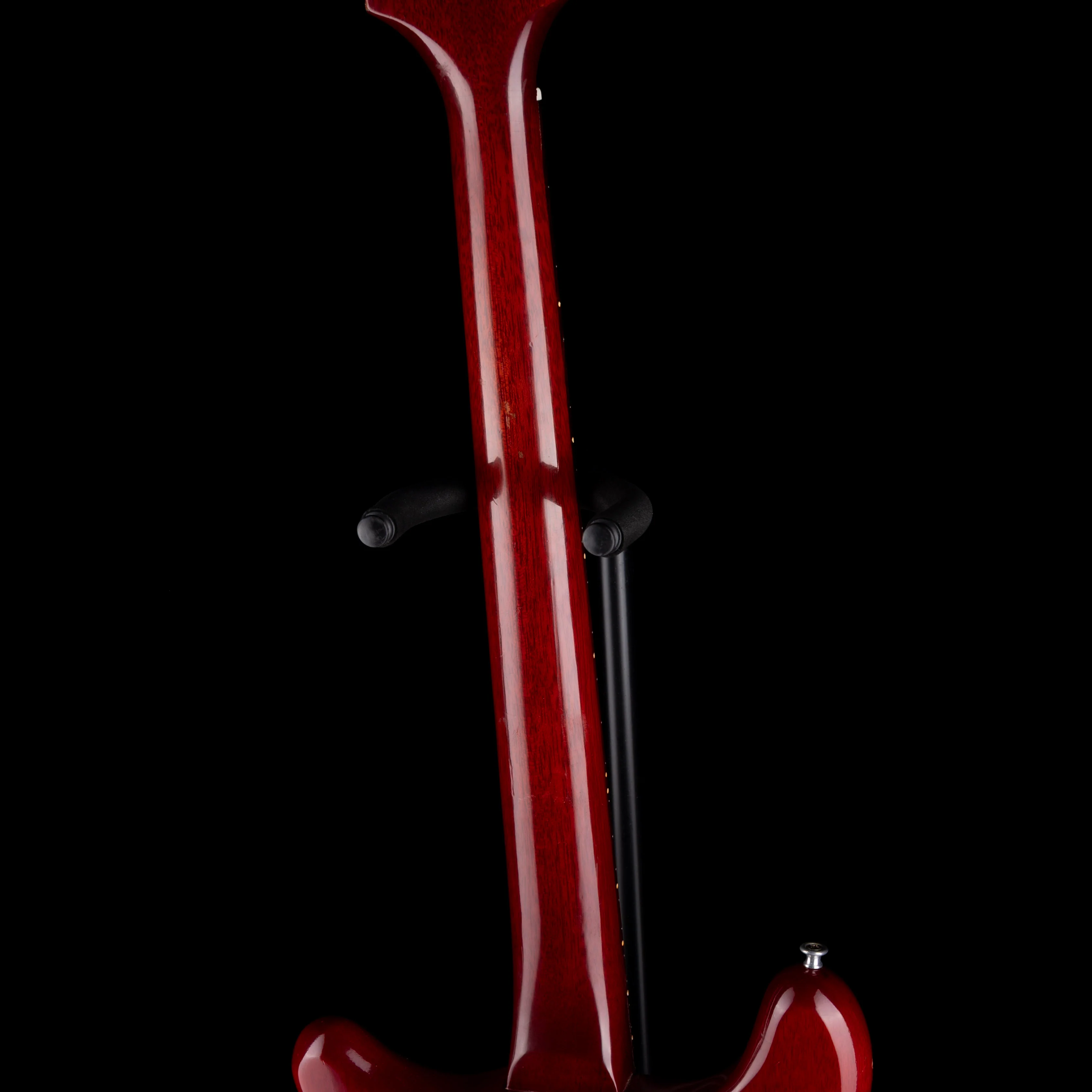 Vintage 1965 Epiphone Olympic Cherry Single Pickup Electric Guitar With Original Case - Image 12