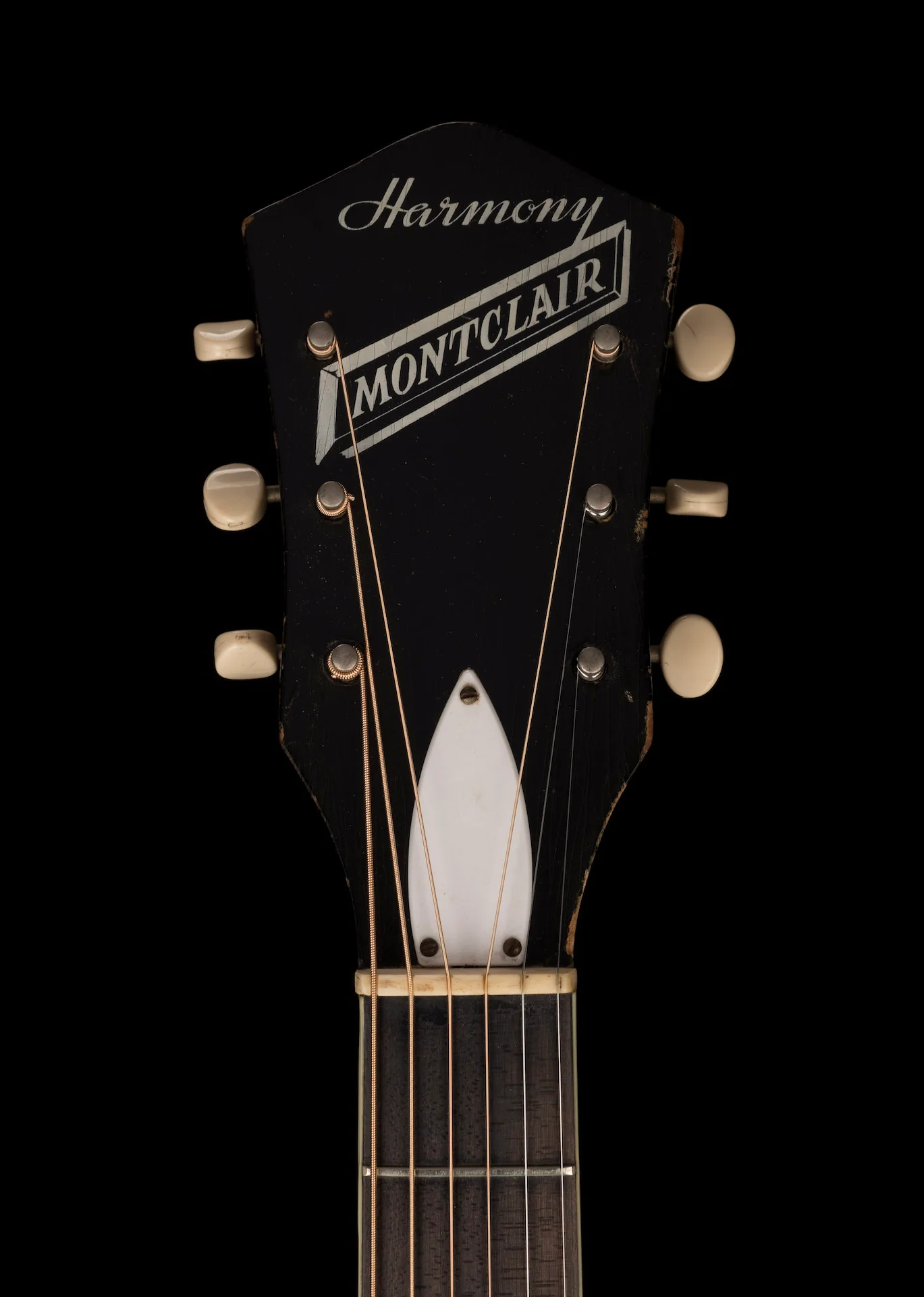 Vintage 1959 Harmony Montclair Archtop Black with Case - Image 15