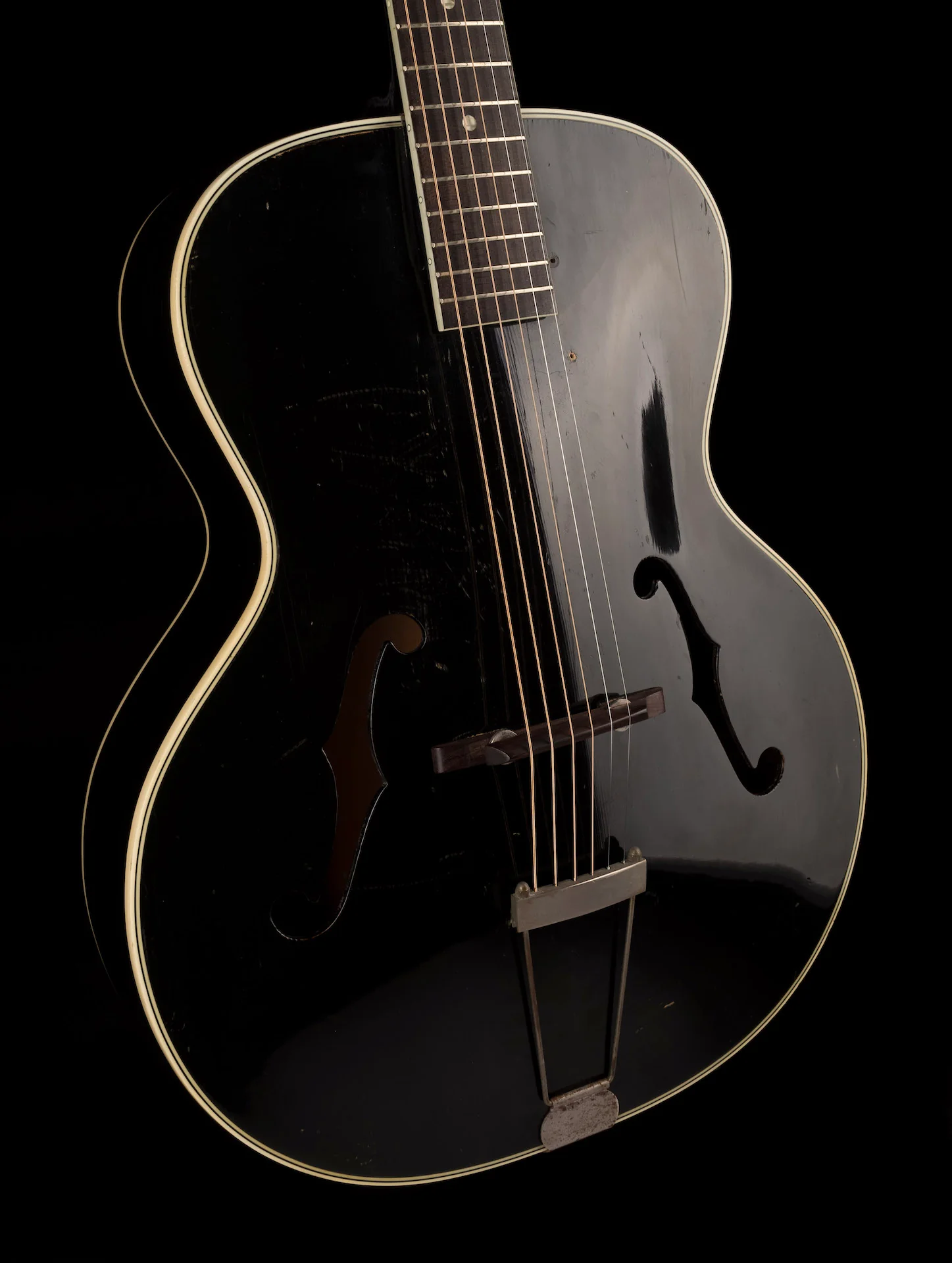 Vintage 1959 Harmony Montclair Archtop Black with Case - Image 9