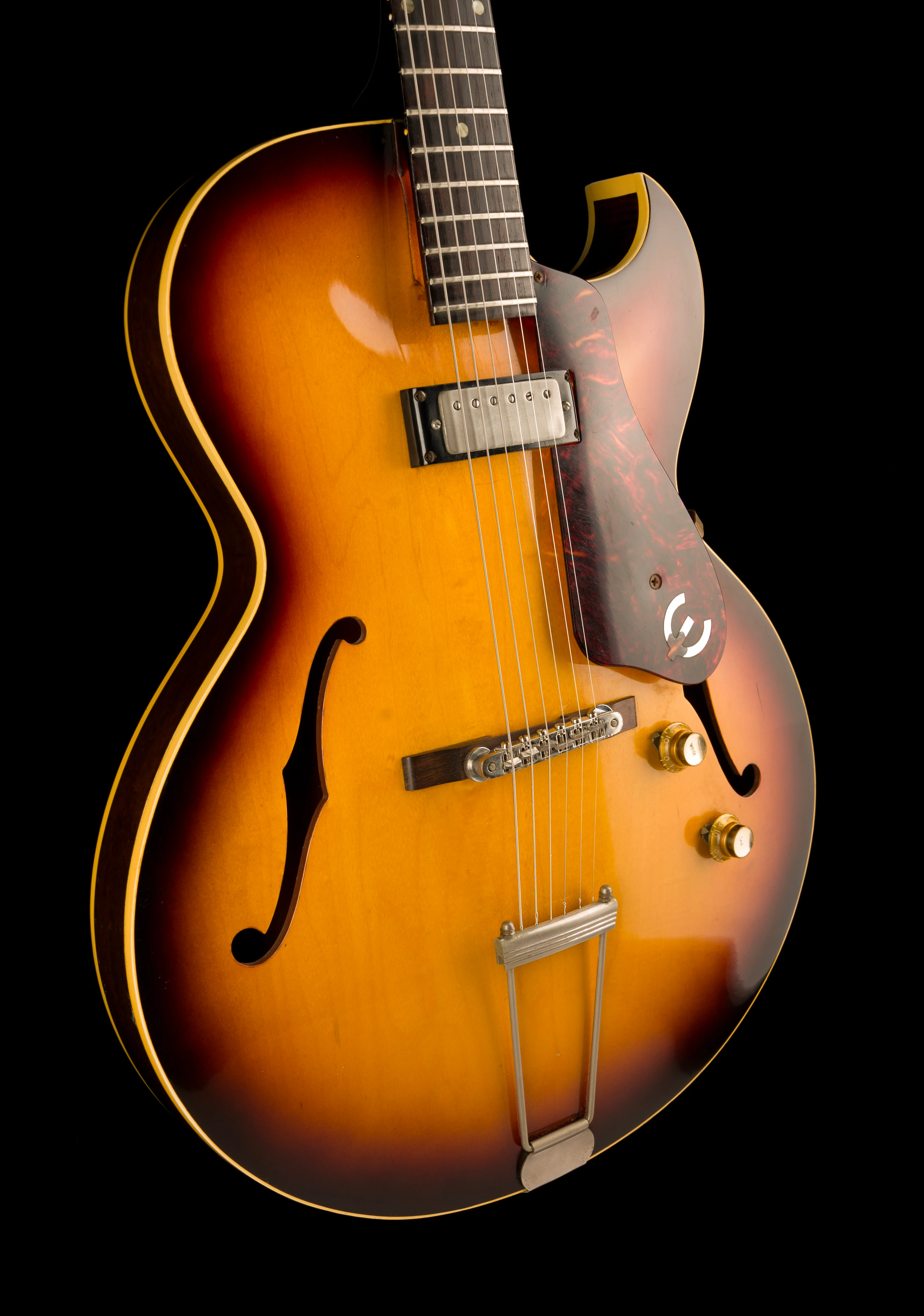 Vintage 1960/61 Epiphone Sorrento E452T Shaded Sunburst With HSC - Image 11