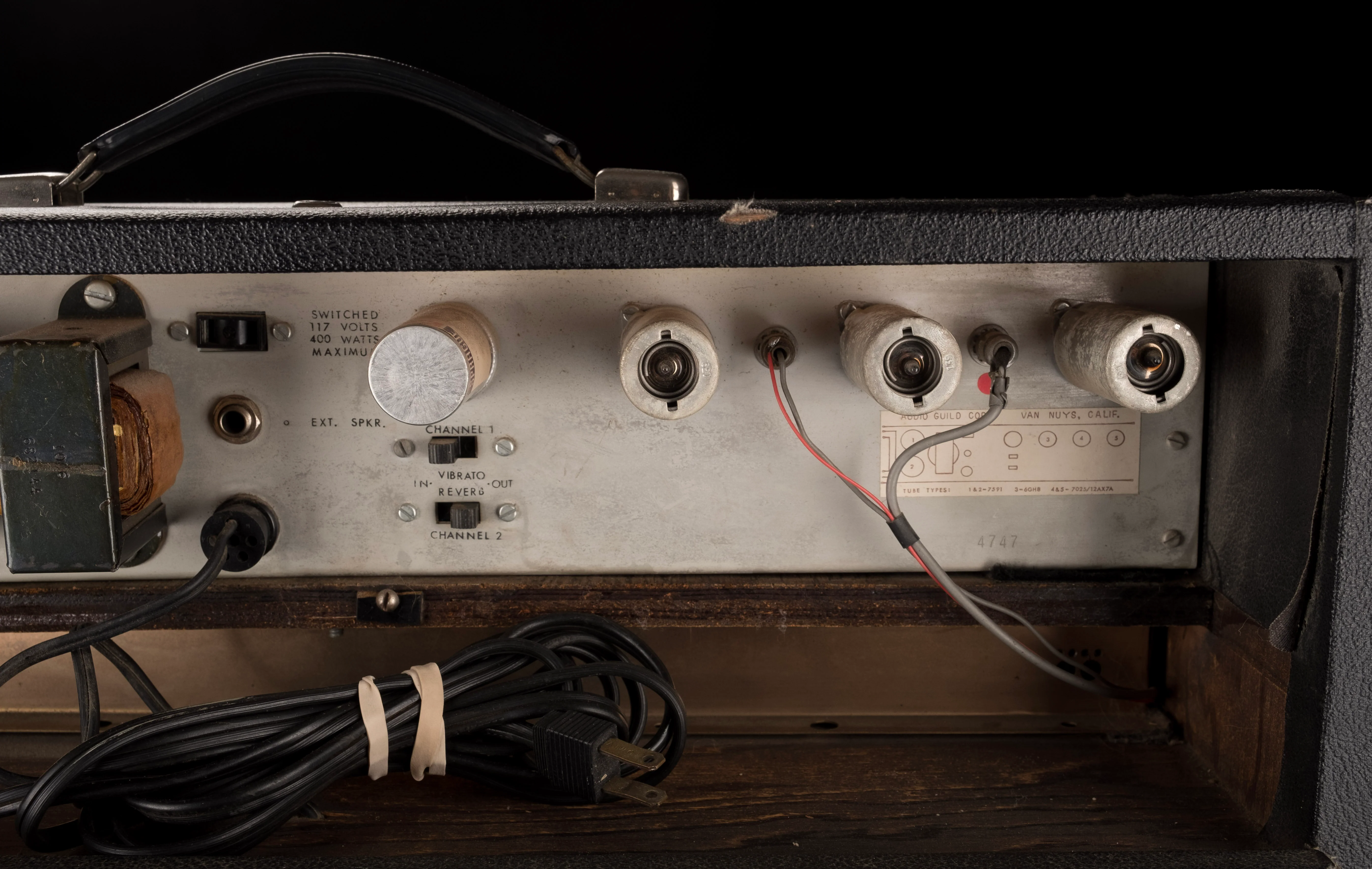 Vintage 1960s AGC Universal 15-Watt Tube Guitar Amp Combo - Image 11