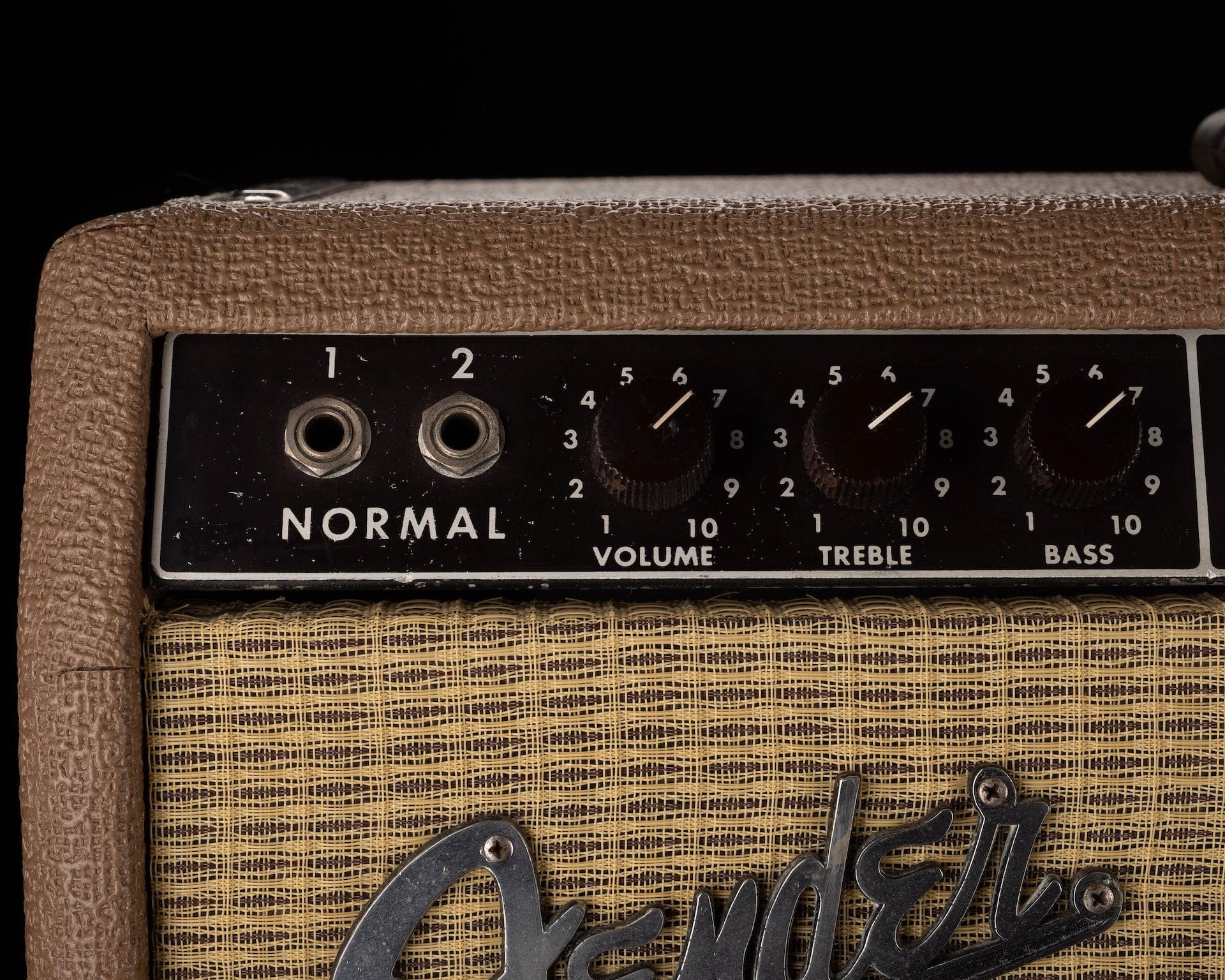 Vintage 1962 Fender Pro Amp Guitar Amp Combo - Image 4